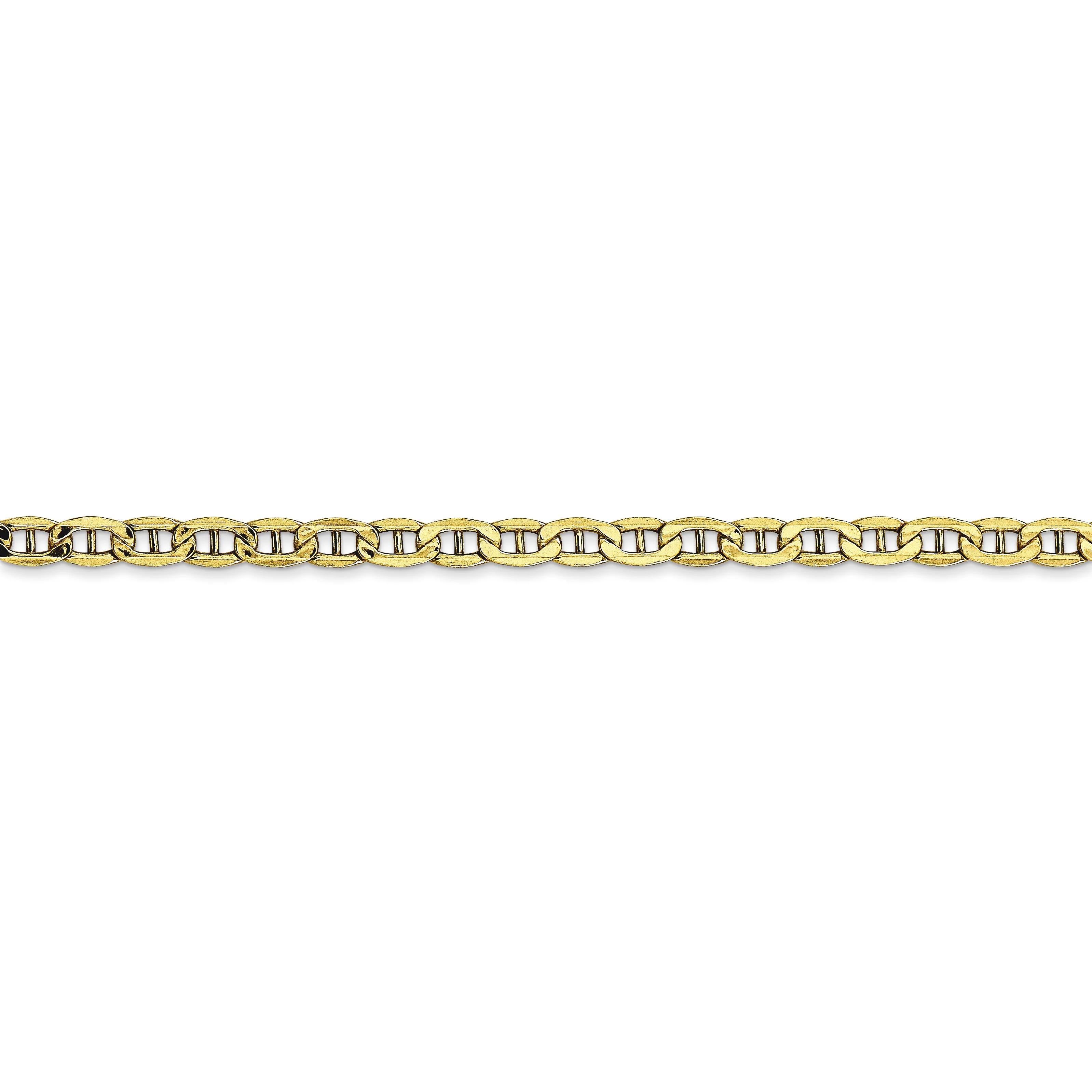 Cadena de Ancla Semisólida de 3.2 mm en Oro Amarillo de 10k - Image 2