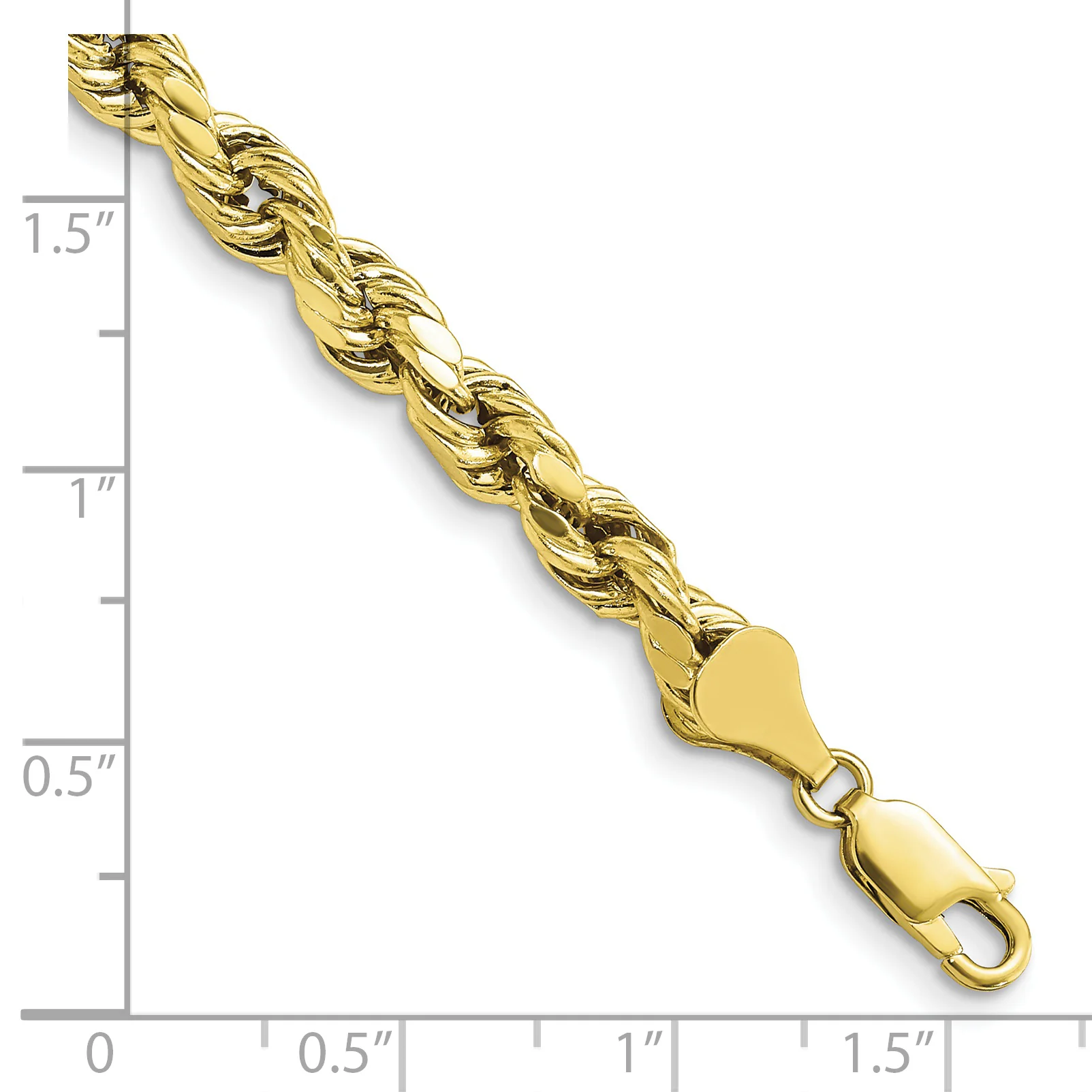 Pulsera de cuerda D/C semisólida de 10k y 5,5 mm - Image 2