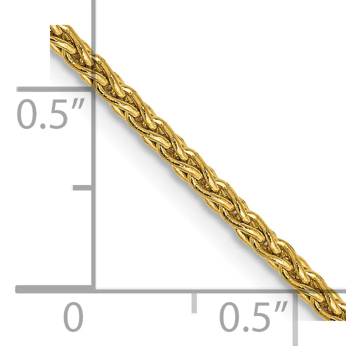 Cadena de trigo parisina de 14k y 1,75 mm - Image 5