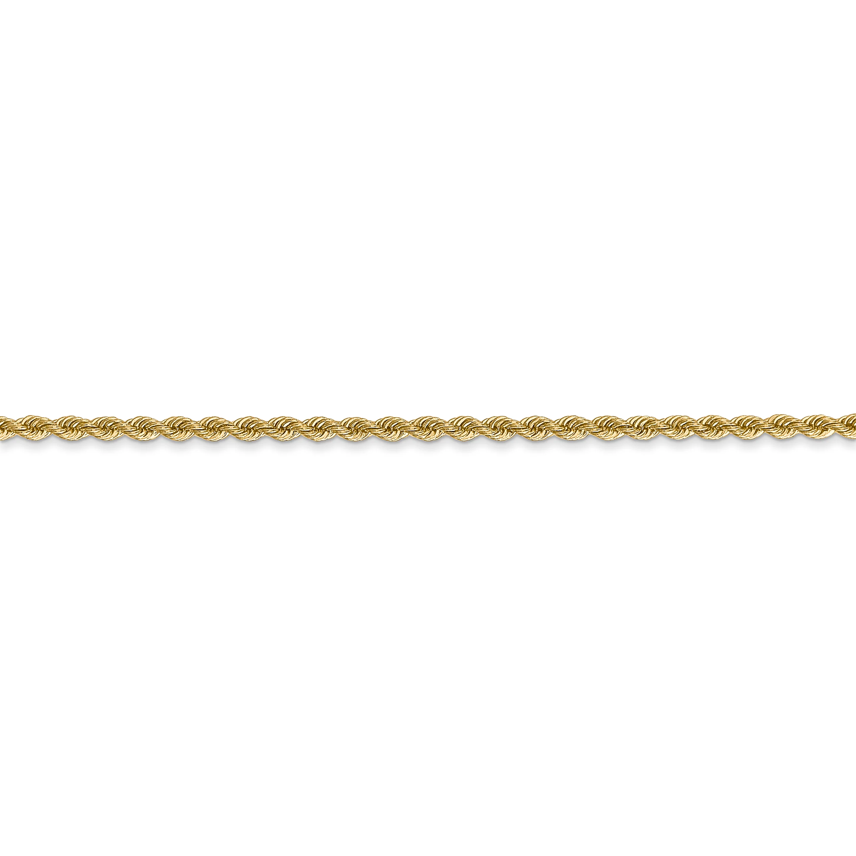 Cadena de cuerda regular de 14 k y 2 mm - Image 2