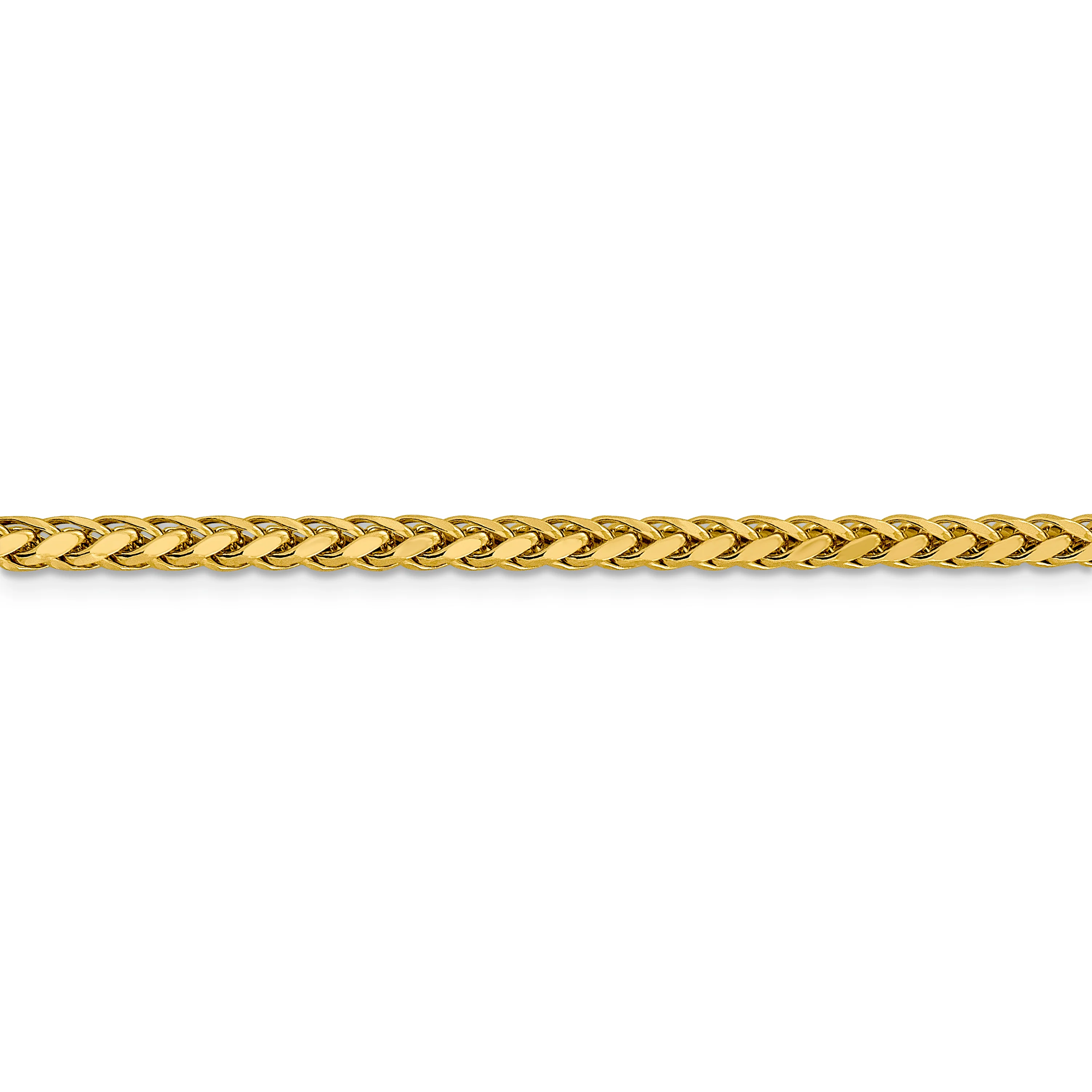Cadena de trigo D/C semisólida de 14k y 3,1 mm - Image 2