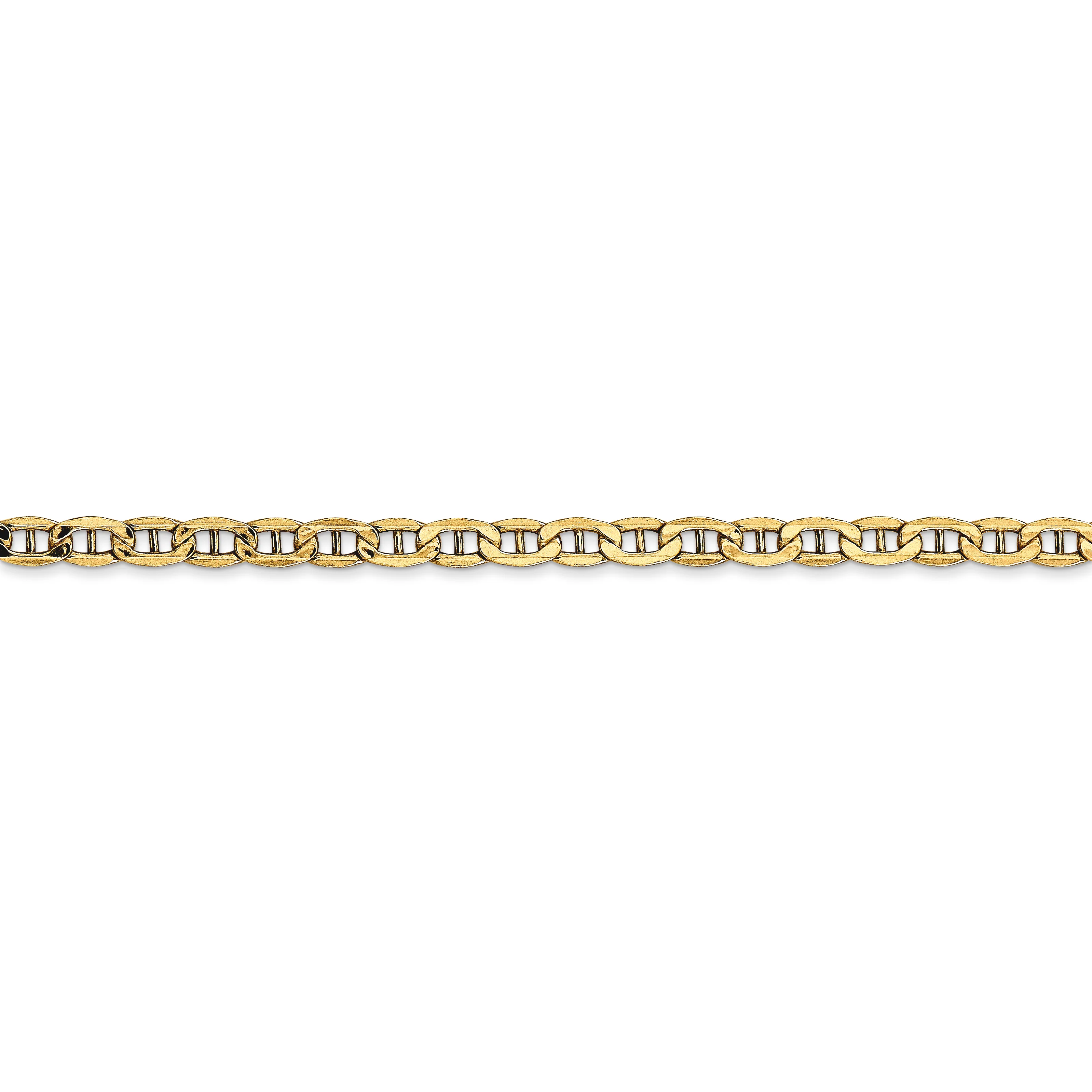 Cadena de ancla semisólida de 14k y 3,2 mm - Image 2