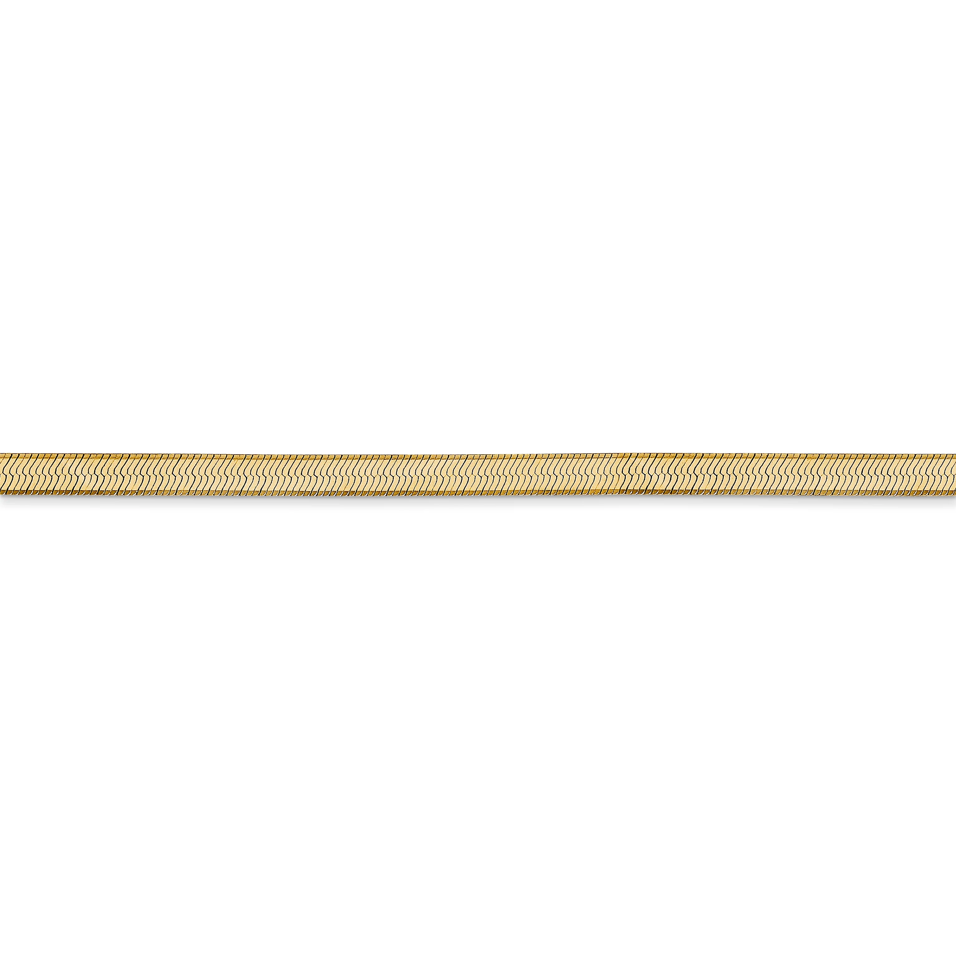 Cadena de espiga sedosa de 14 k y 3 mm - Image 2