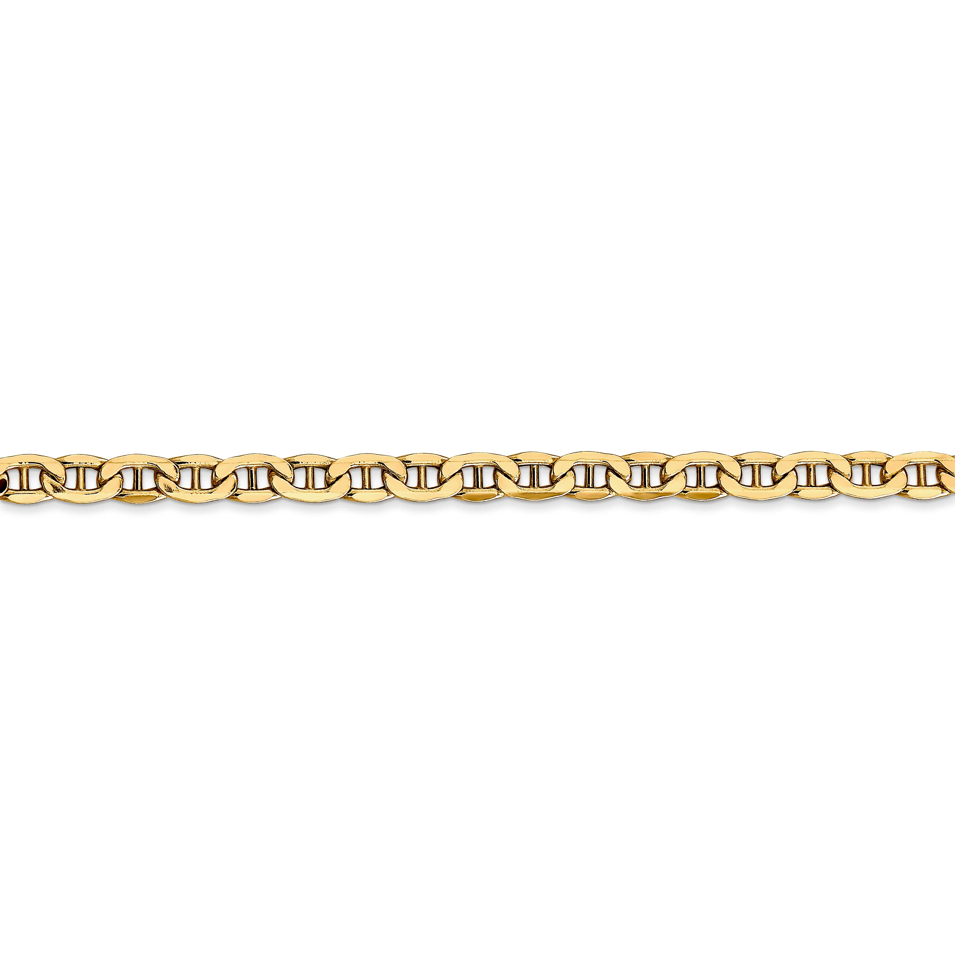 Cadena de ancla semisólida de 14 k y 4 mm - Image 2