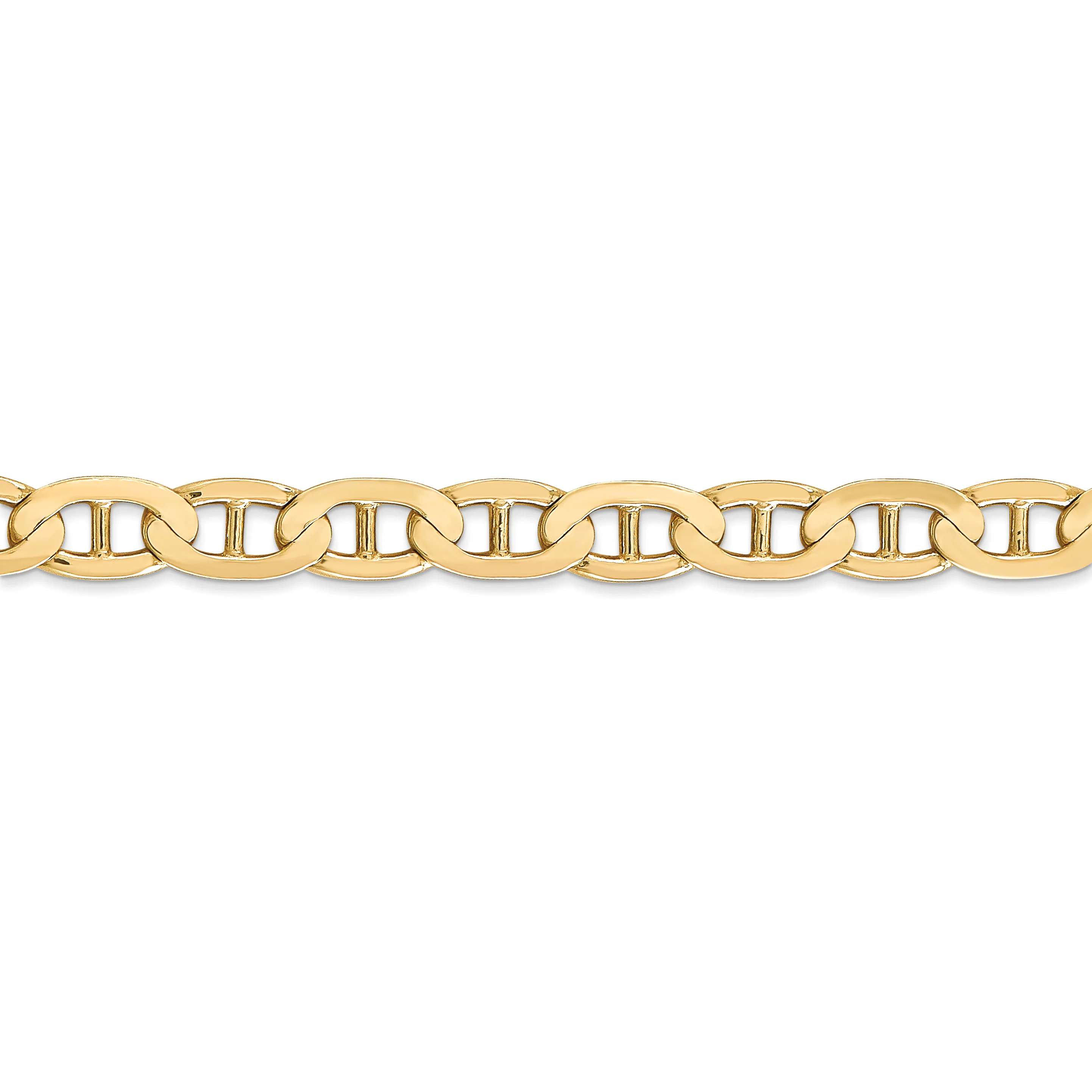 Cadena de ancla cóncava de 14k y 6,25 mm - Image 2