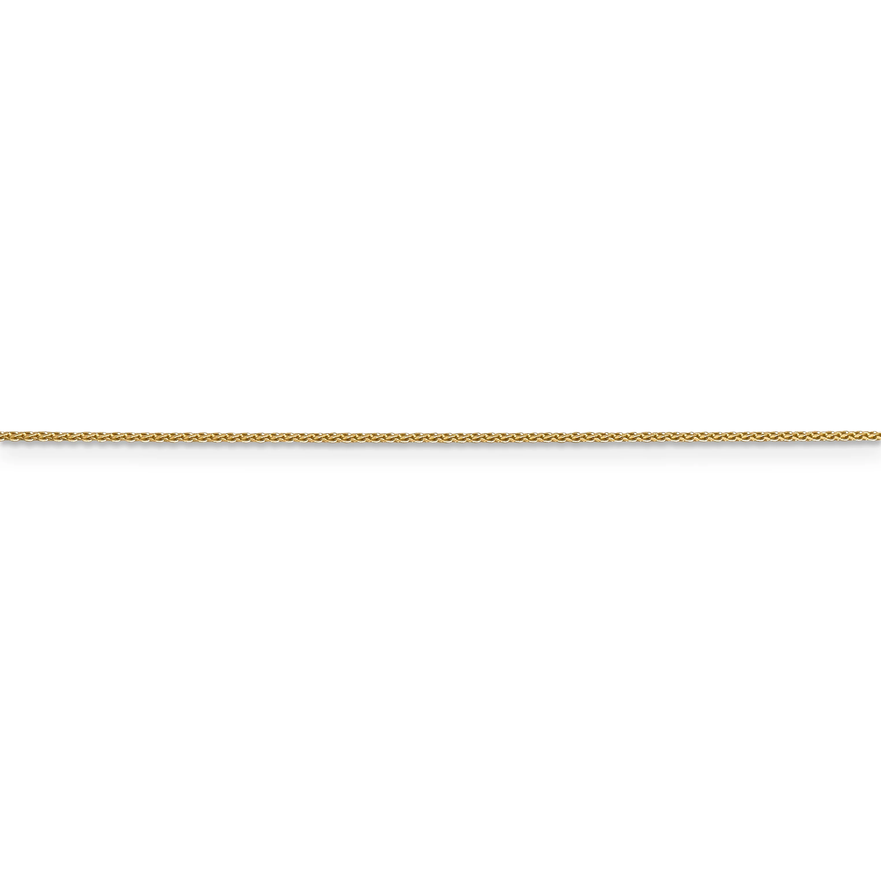 Spiga D/C de 14k y 0,85 mm con cadena con cierre de langosta - Image 2