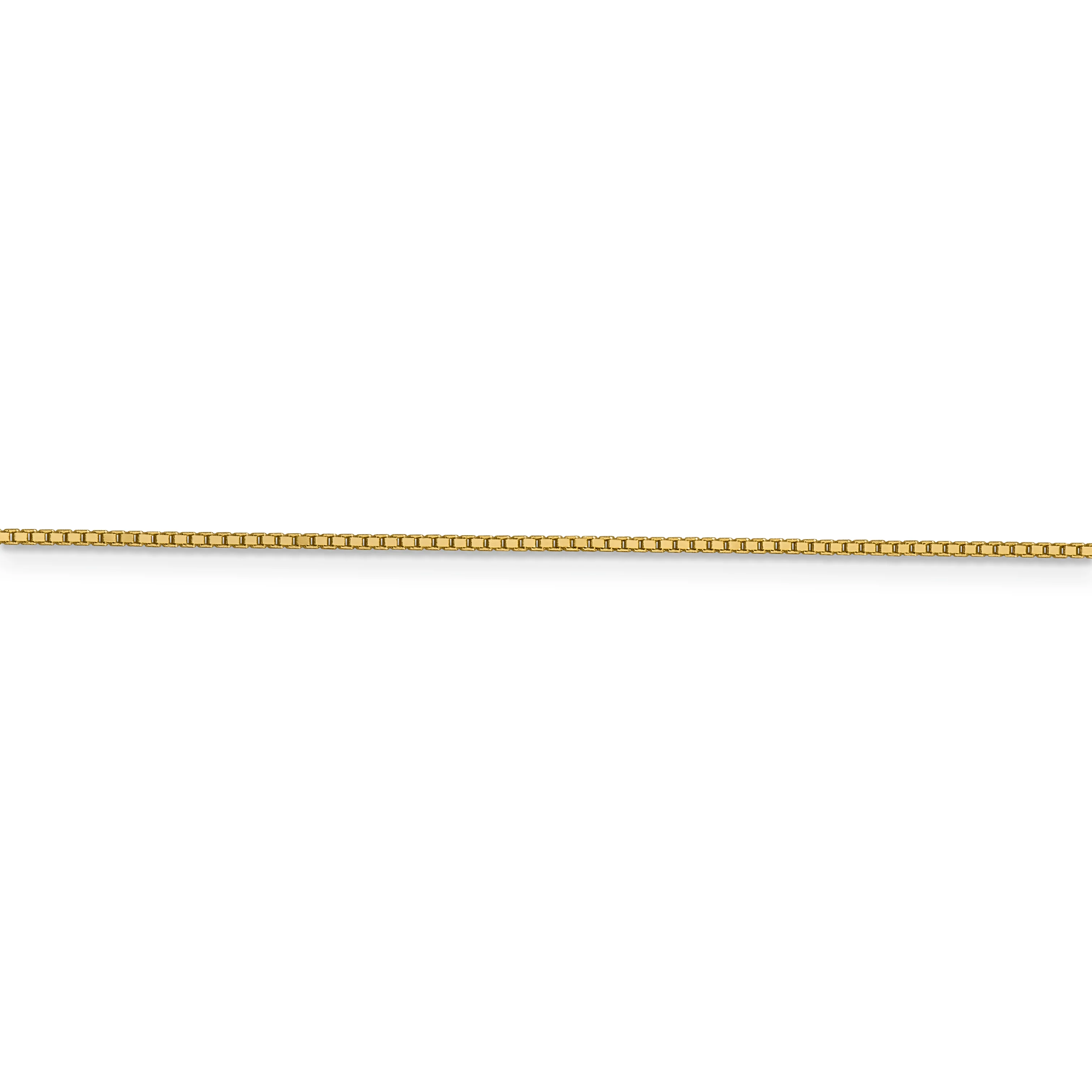 Cadena tipo caja de 14k y 0,95 mm. - Image 2