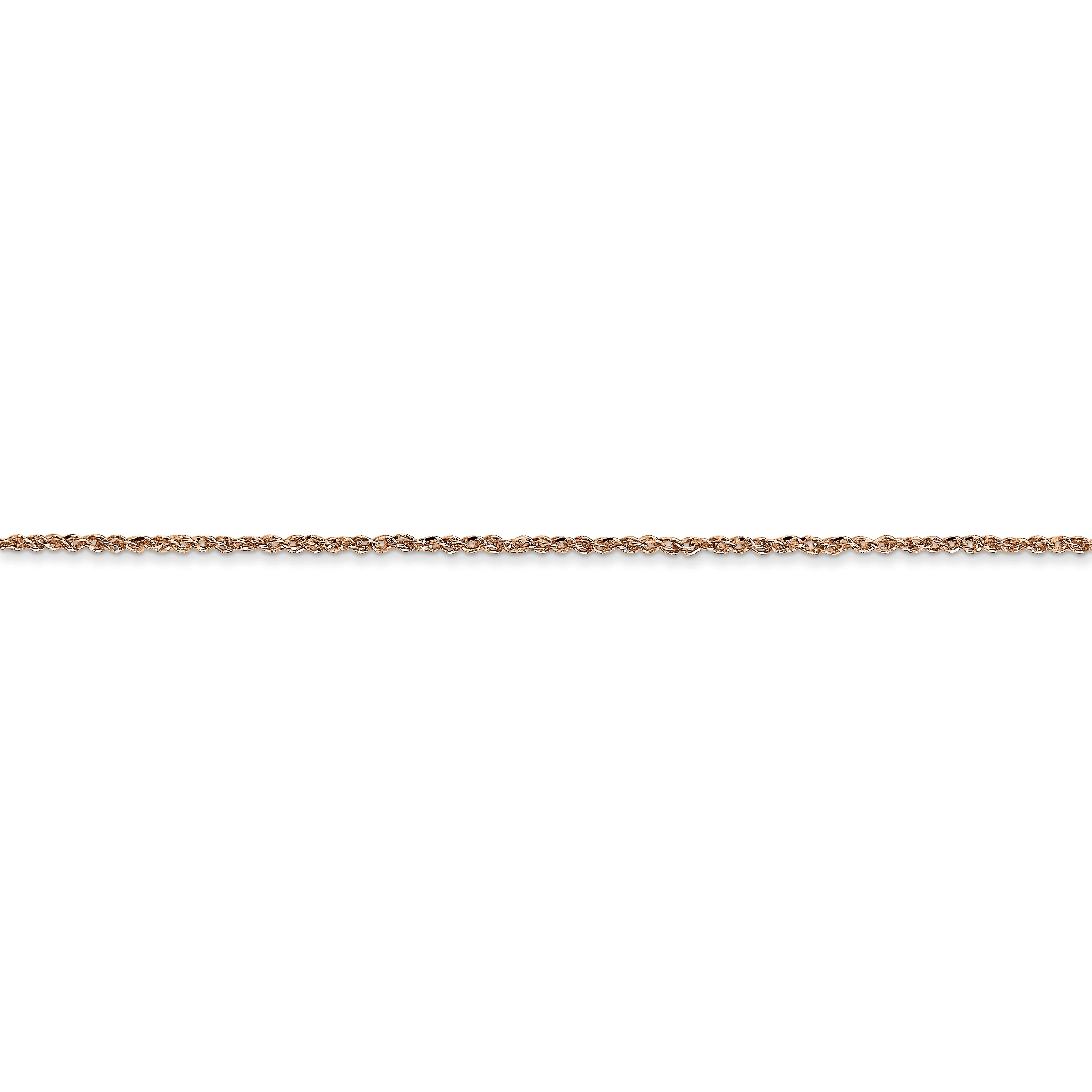 Cadena para ropa de oro rosa de 14 quilates de 1,1 mm - Image 2