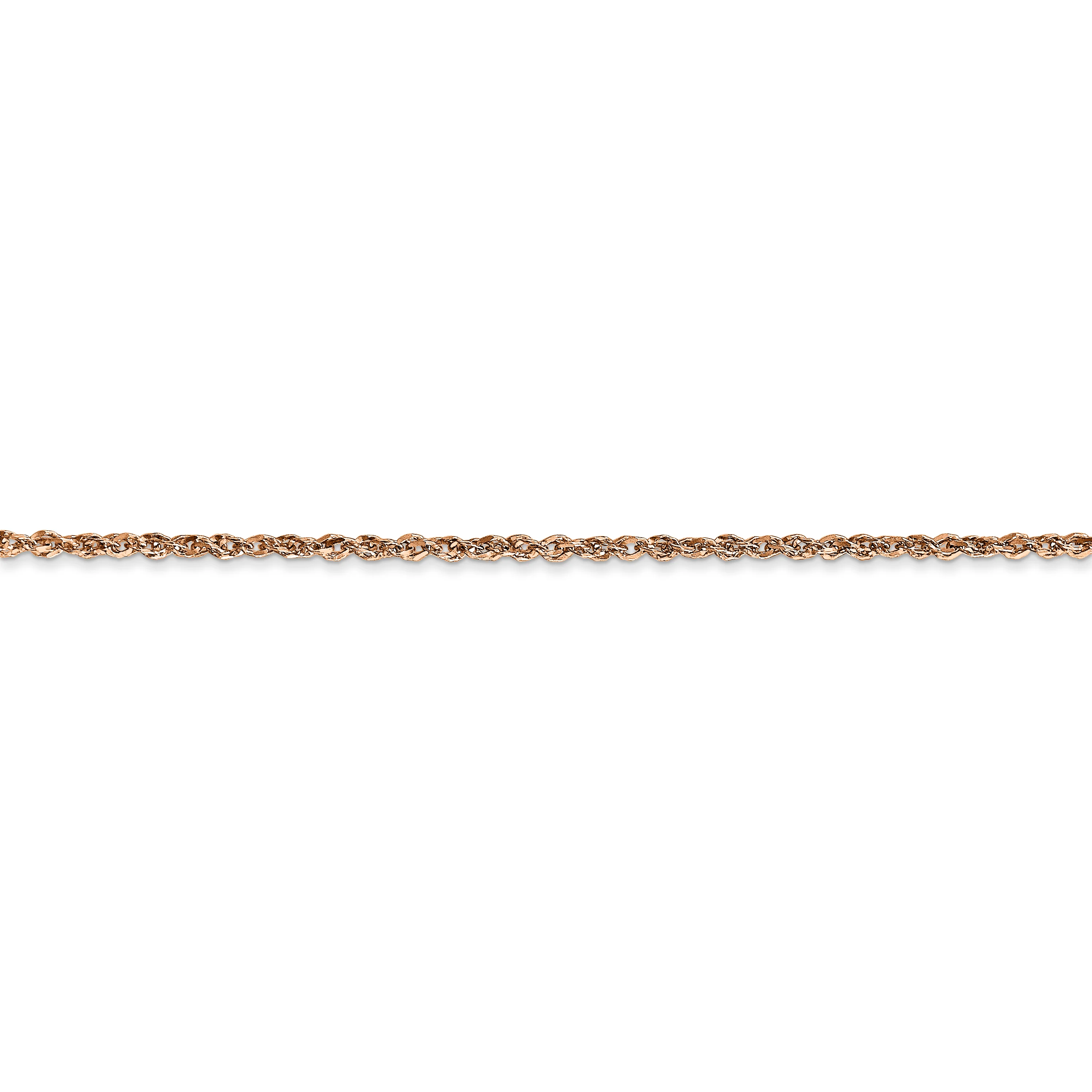 Cadena para ropa de oro rosa de 14 quilates de 1,7 mm - Image 2