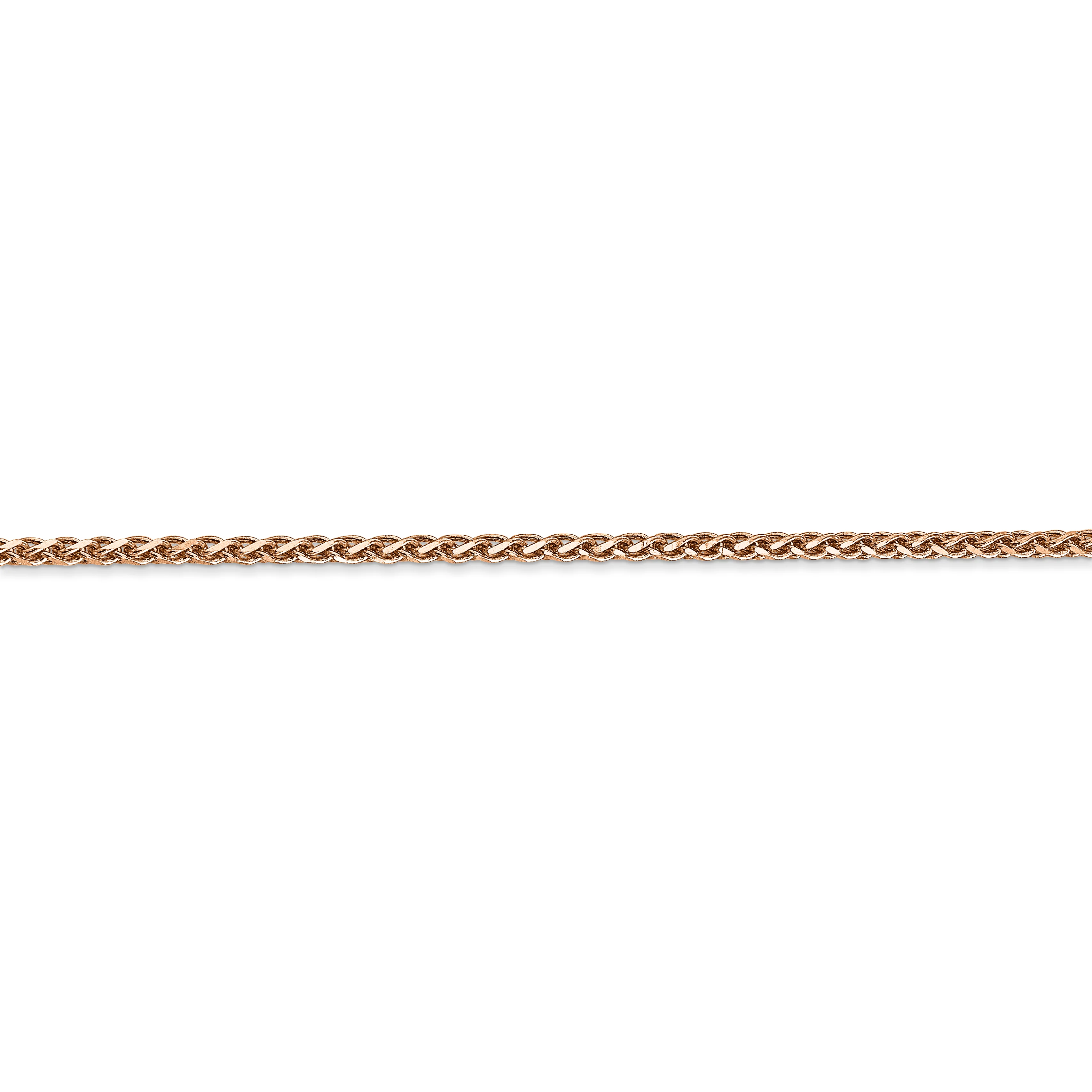 Cadena Spiga D/C de 2,1 mm en oro rosa de 14 k - Image 2