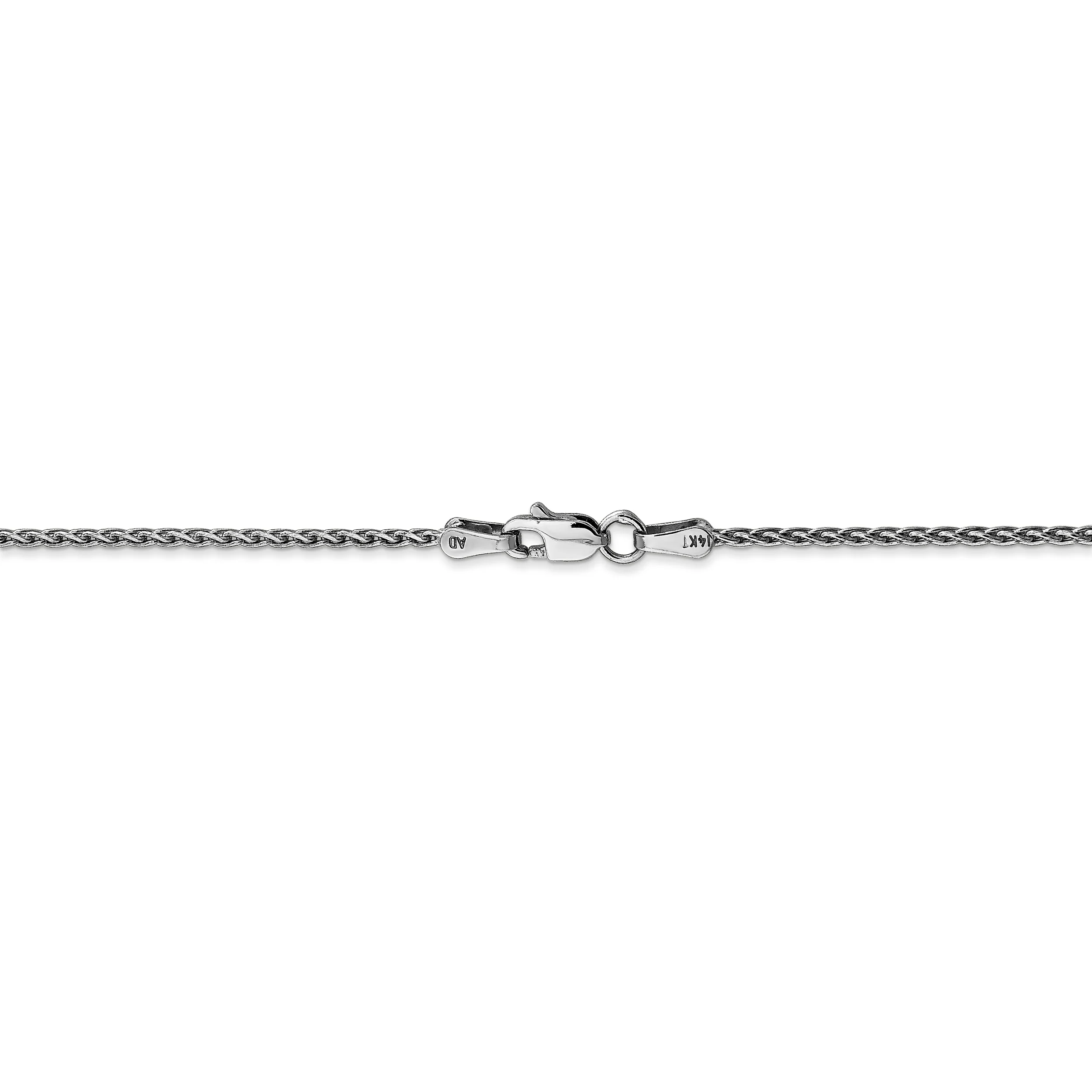 Cadena de trigo parisina de 14 k WG de 1,5 mm - Image 4