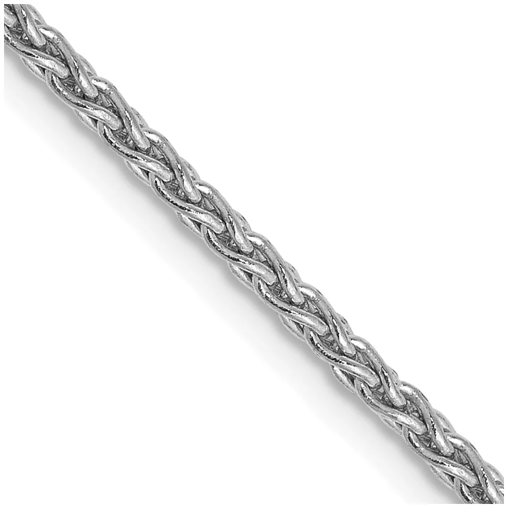Cadena de trigo parisina de 14 k WG de 1,75 mm