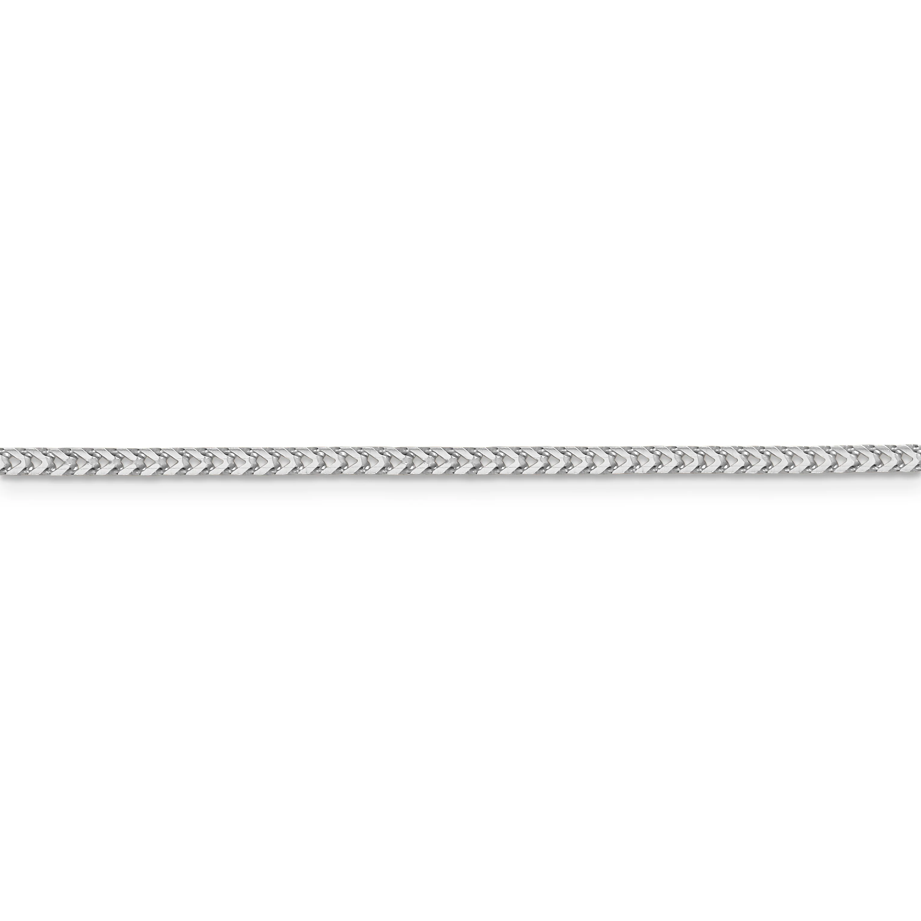 Cadena Franco de 14k WG de 2mm - Image 2