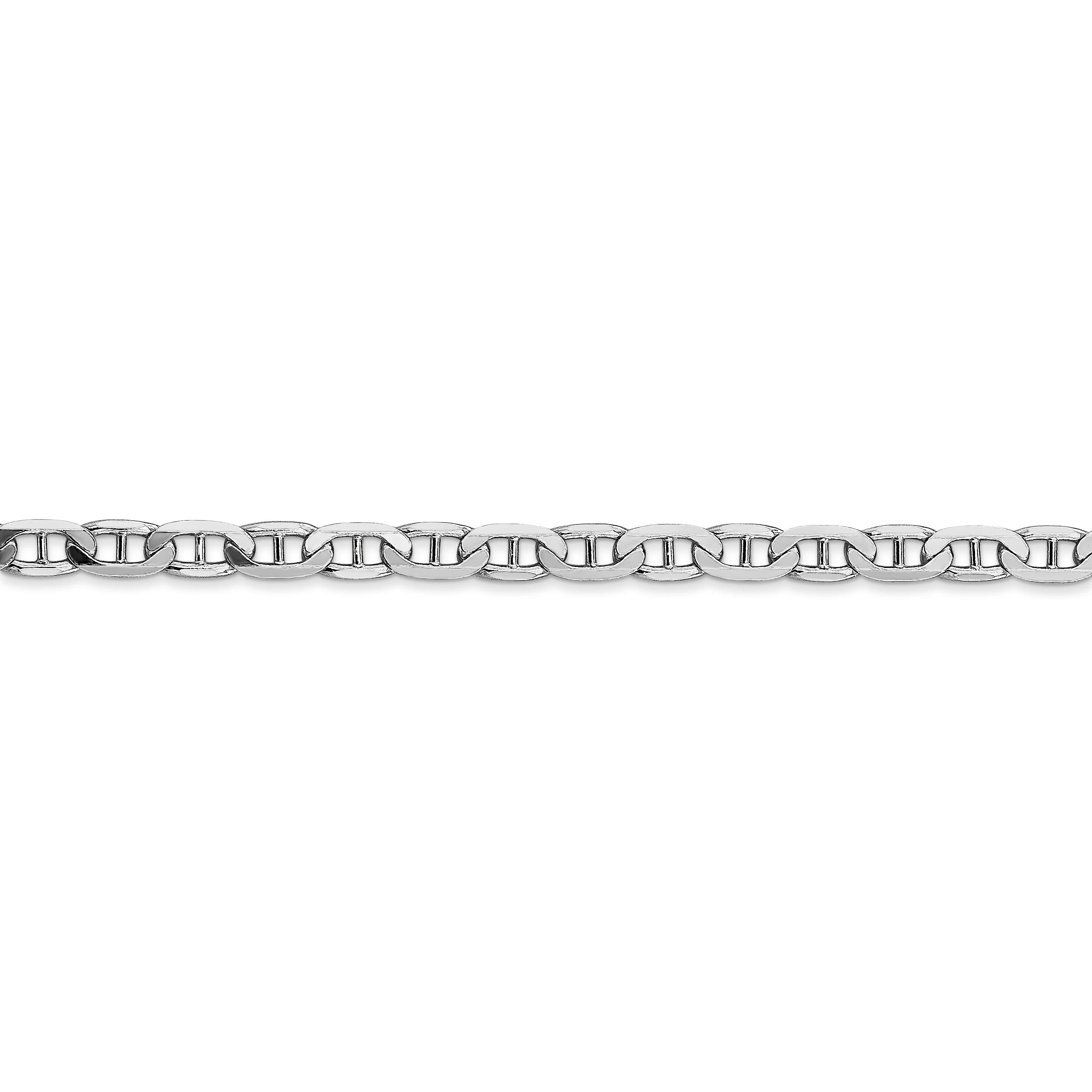 Cadena de ancla cóncava de 14k WG de 3,75 mm - Image 2
