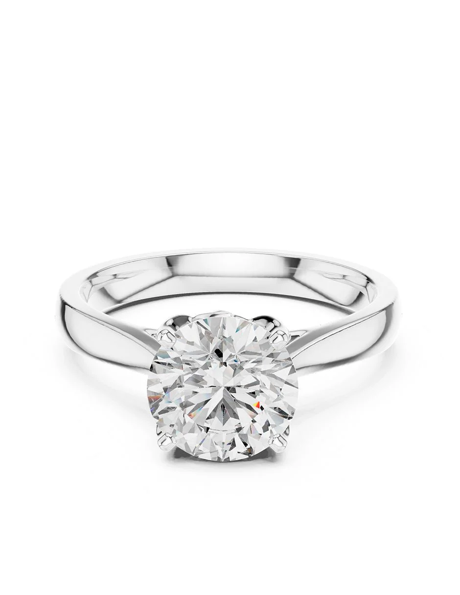Anillo de compromiso - solitario - AMORE1-RD-LG