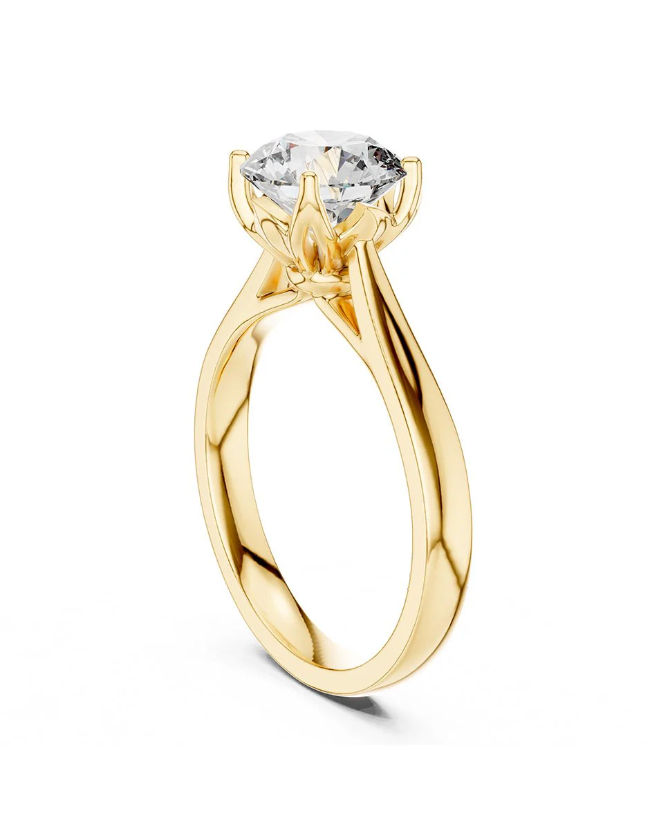 Anillo de compromiso - solitario - AMORE1-RD-LG - Image 10