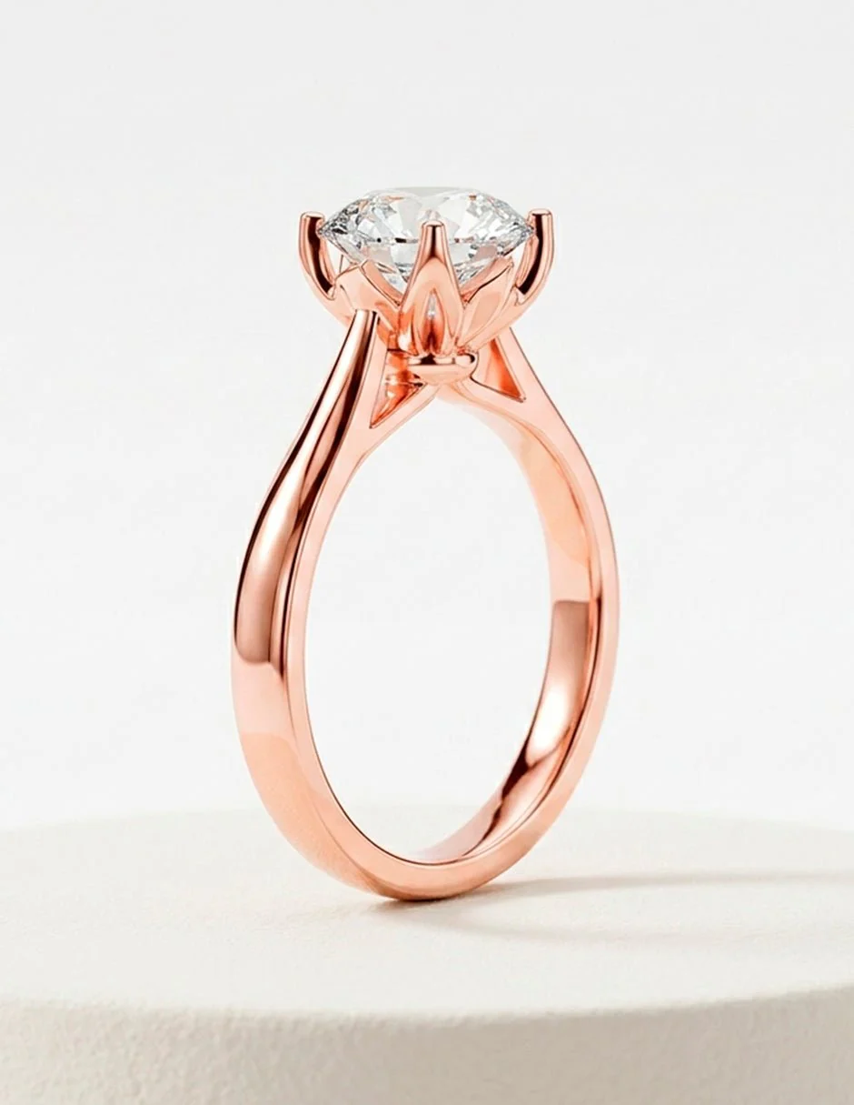 Anillo de compromiso - solitario - AMORE1-RD-LG - Image 19