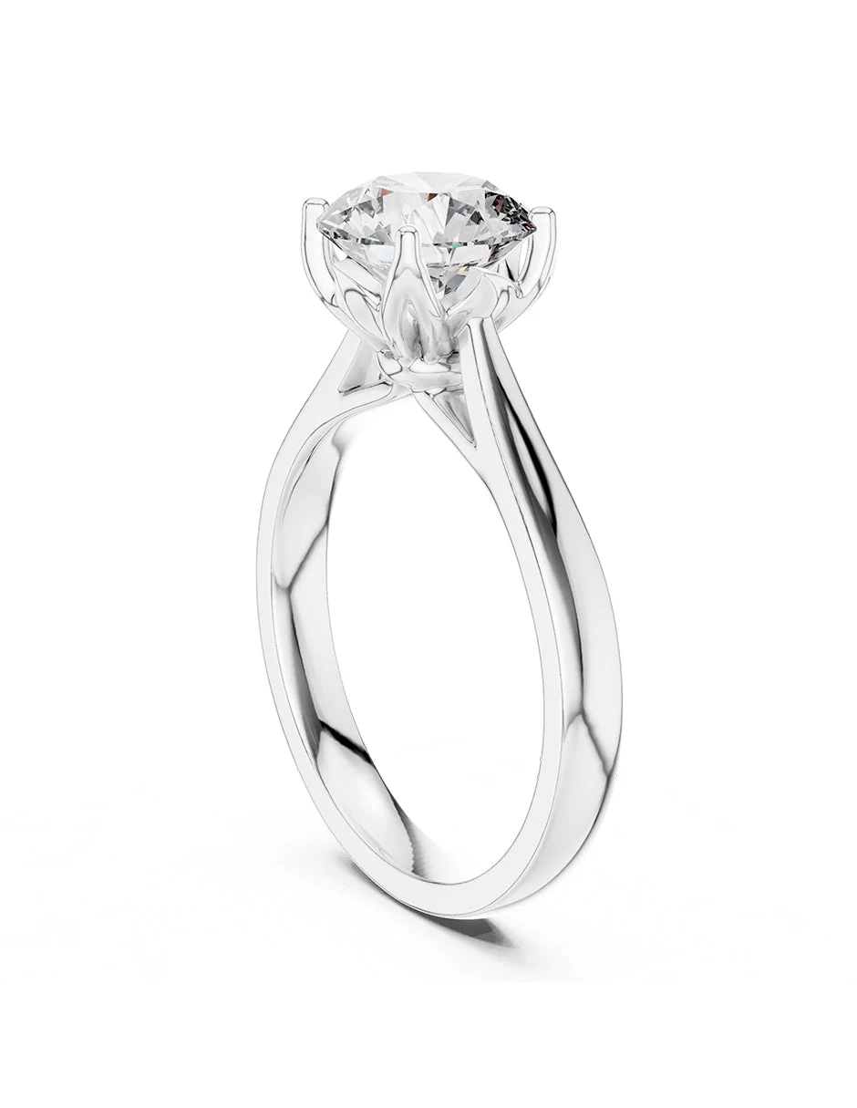 Anillo de compromiso - solitario - AMORE1-RD-LG - Image 3