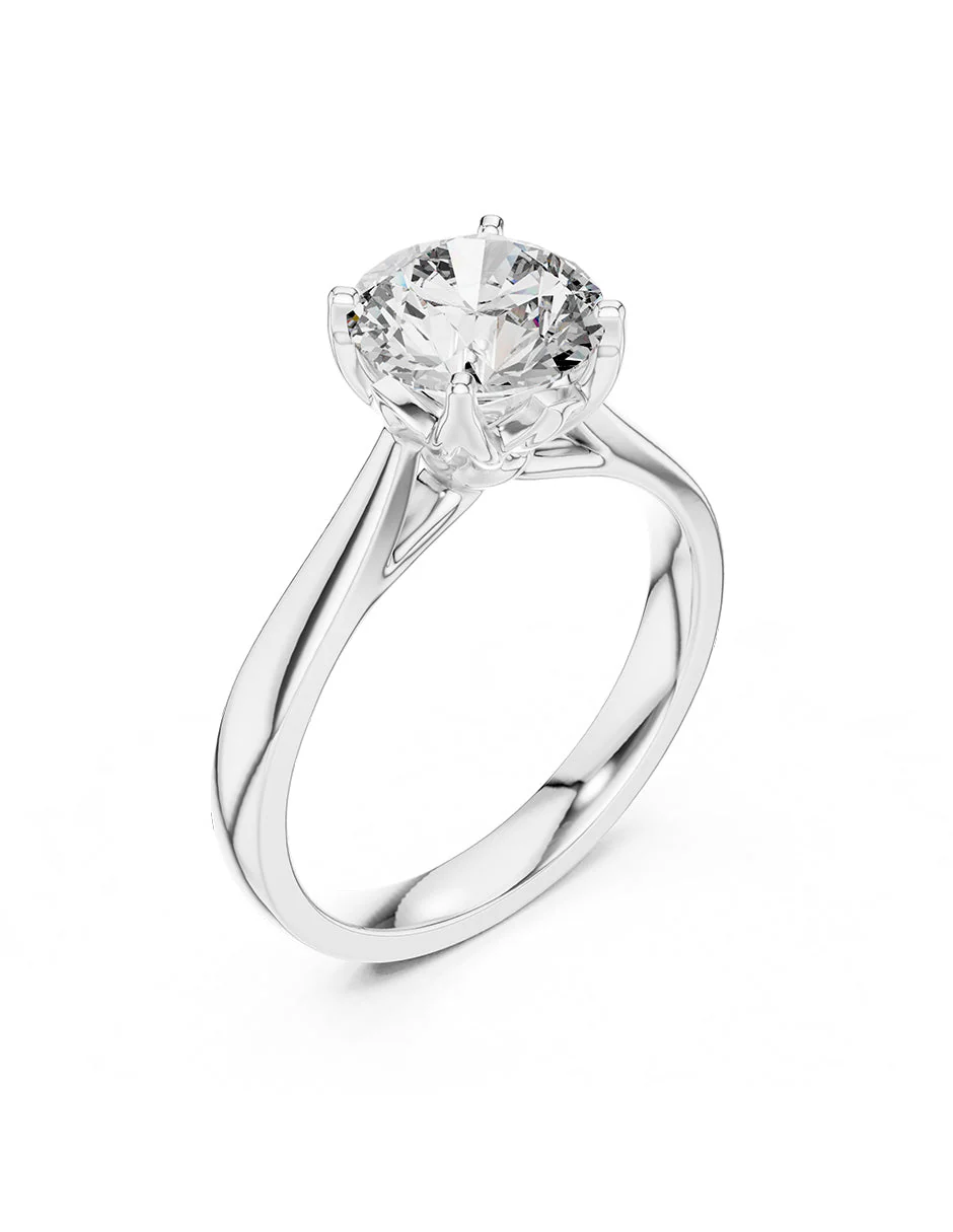 Anillo de compromiso - solitario - AMORE1-RD-LG - Image 4