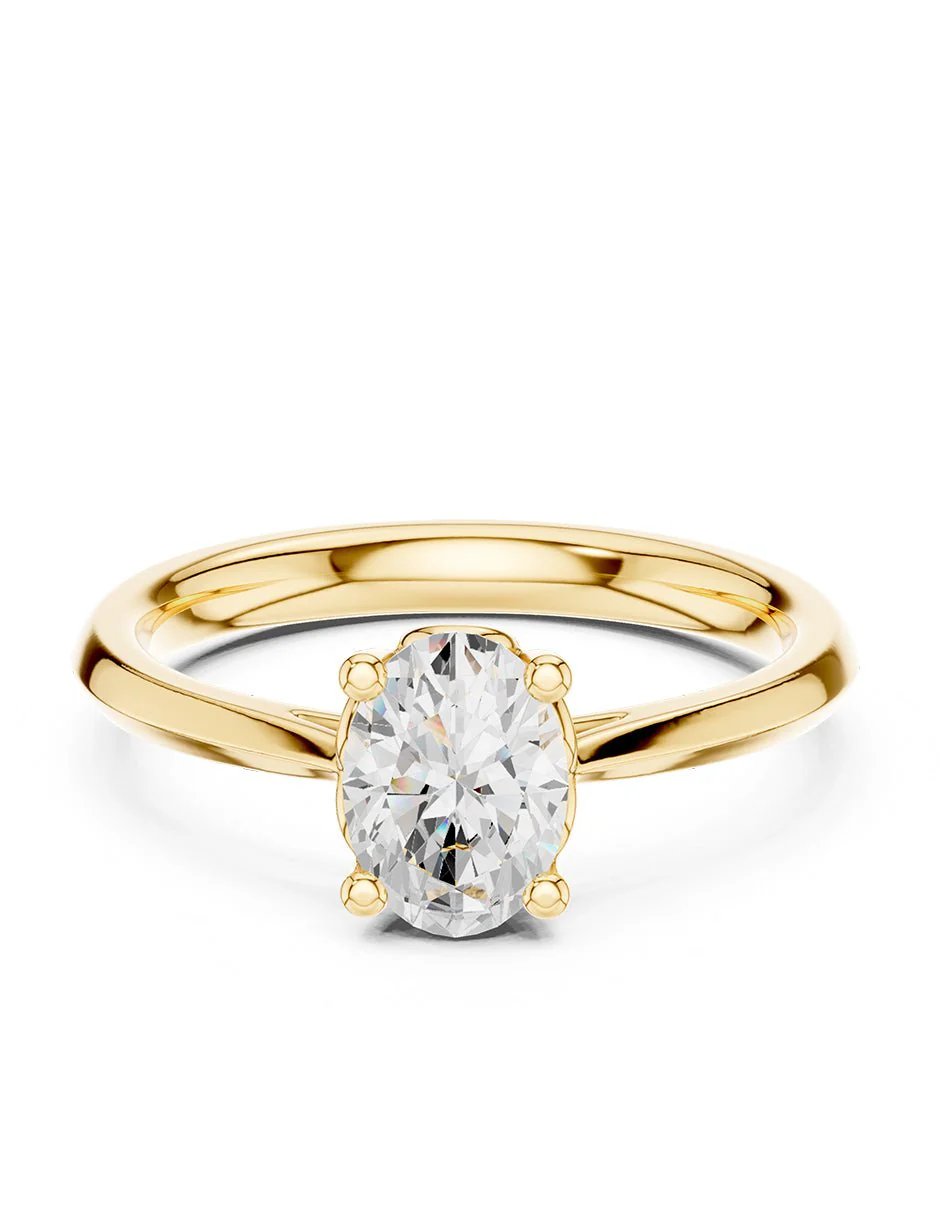 Anillo de compromiso - solitario - AMORE101-OV-LG - Image 5