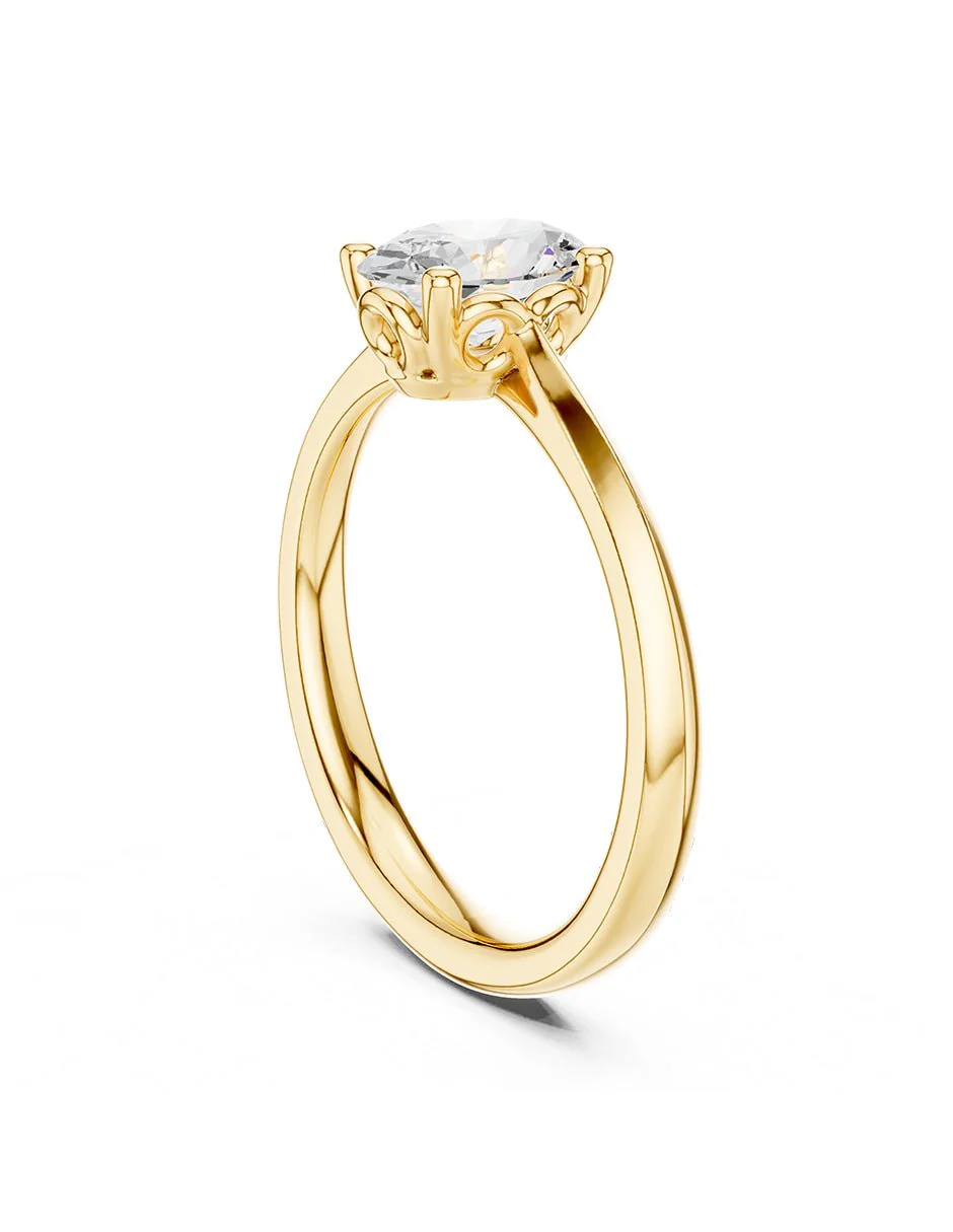 Anillo de compromiso - solitario - AMORE101-OV-LG - Image 7