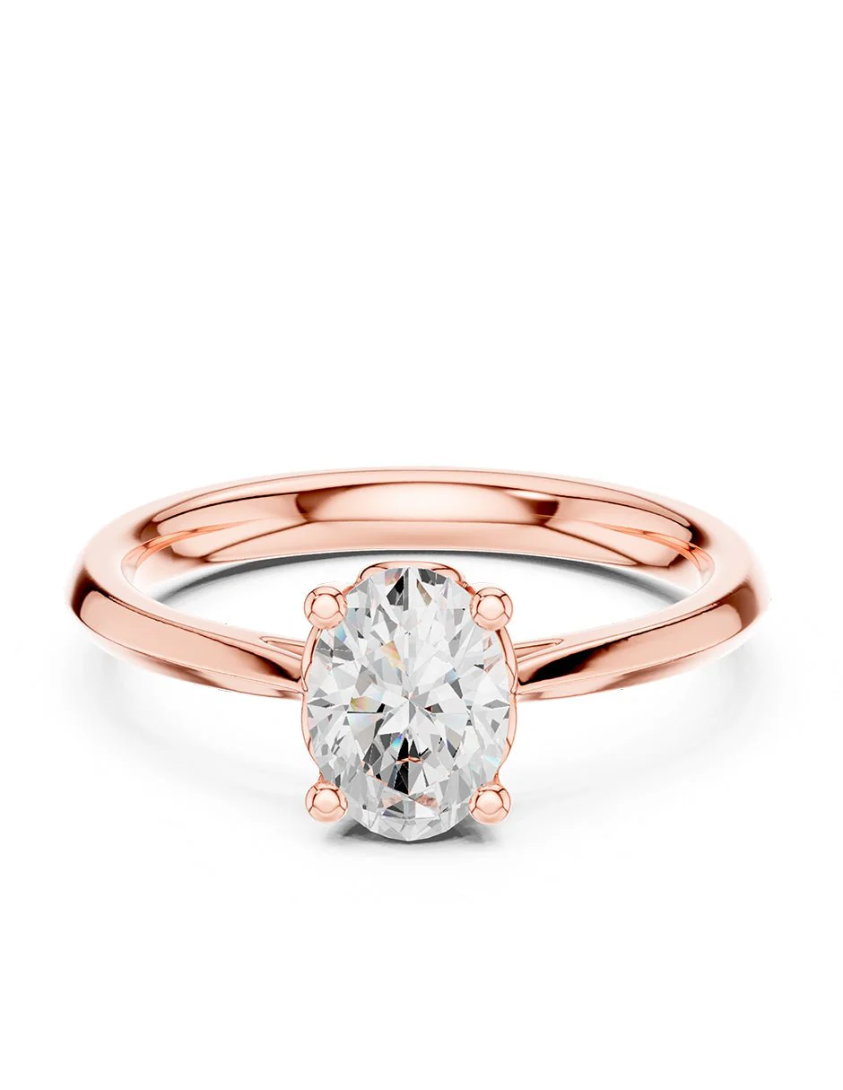 Anillo de compromiso - solitario - AMORE101-OV-LG - Image 9