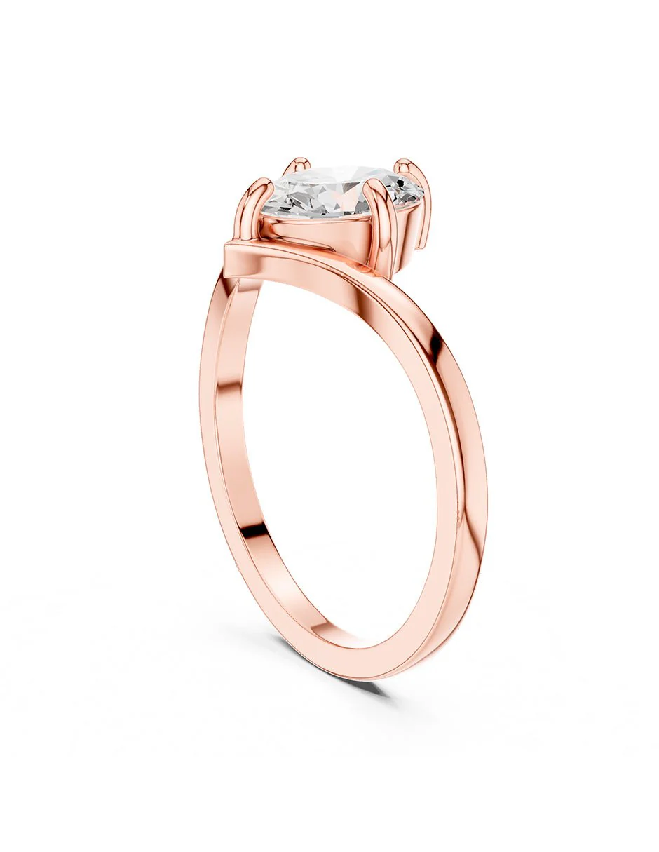 Anillo de compromiso - solitario - AMORE102-OV-LG - Image 11