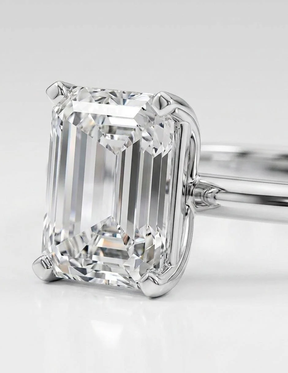 Anillo de compromiso - solitario - AMORE103-EM-LG - Image 13