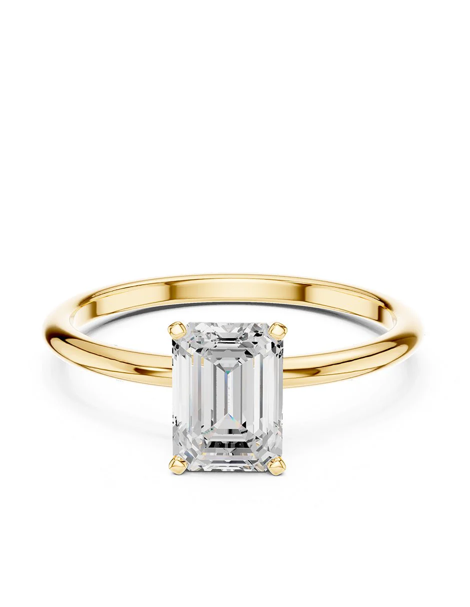 Anillo de compromiso - solitario - AMORE103-EM-LG - Image 5