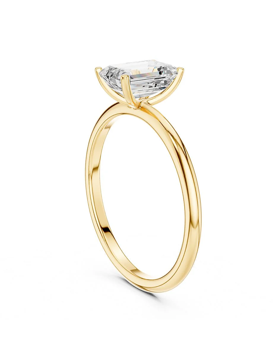 Anillo de compromiso - solitario - AMORE103-EM-LG - Image 7