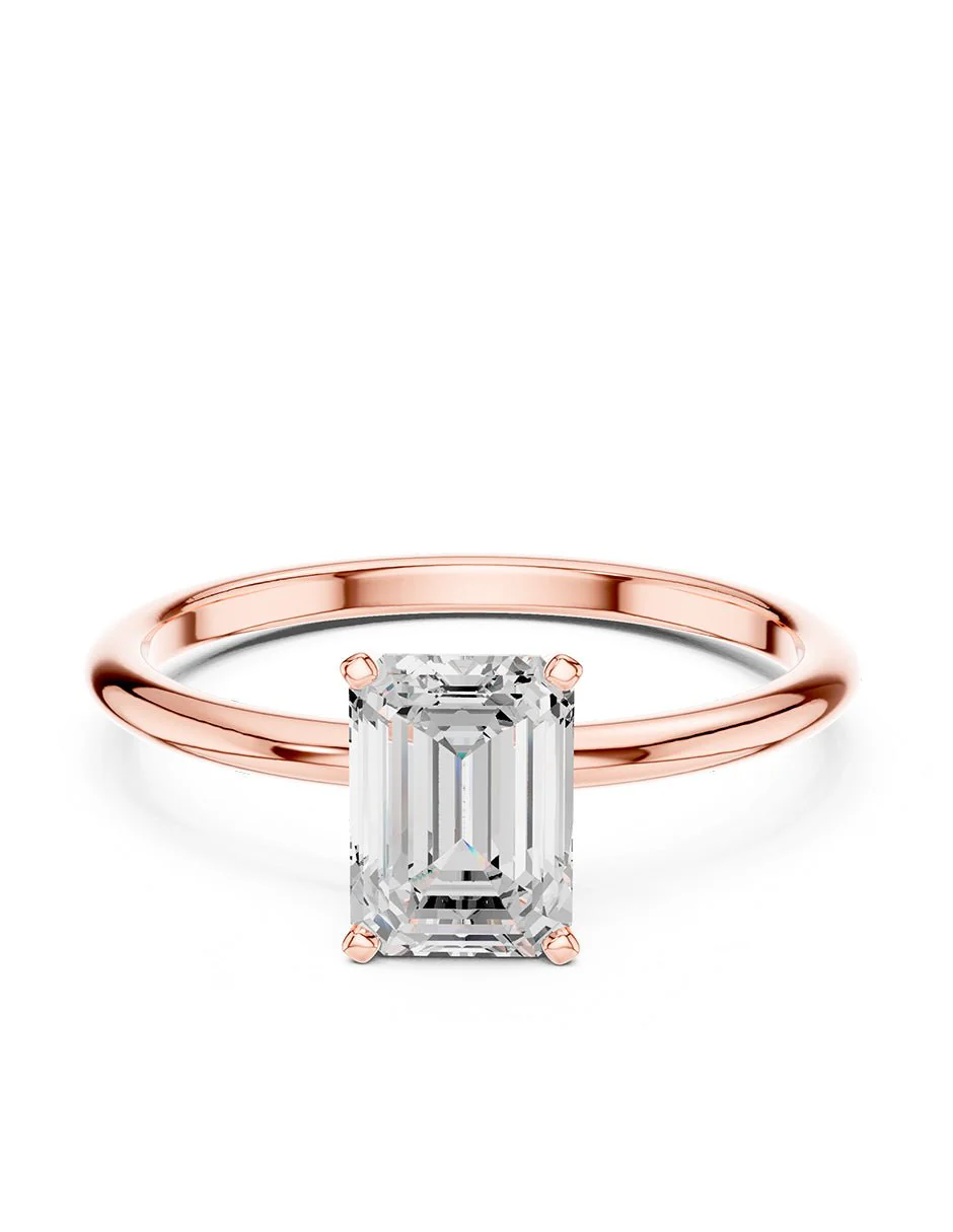 Anillo de compromiso - solitario - AMORE103-EM-LG - Image 9