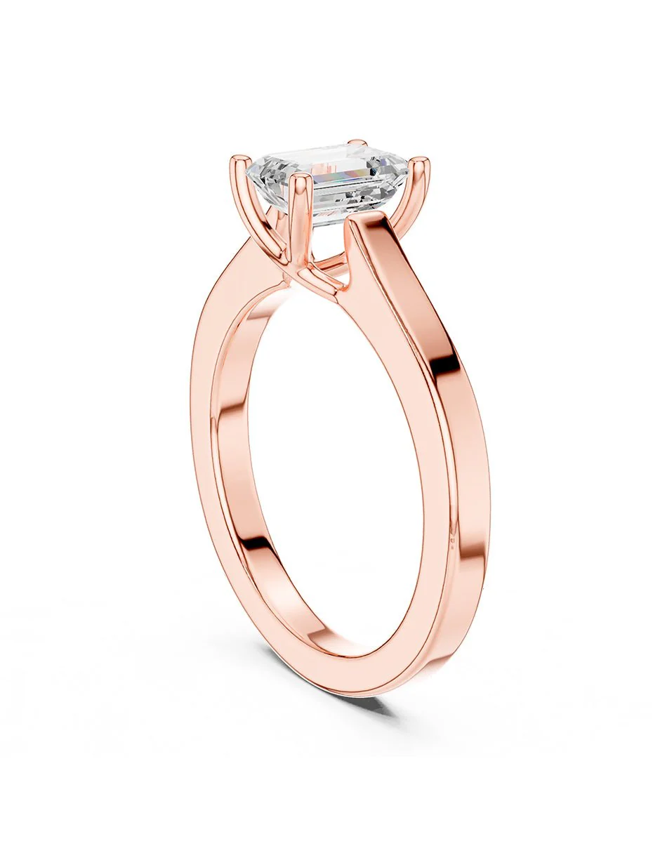 Anillo de compromiso - solitario - AMORE104-EM-LG - Image 11