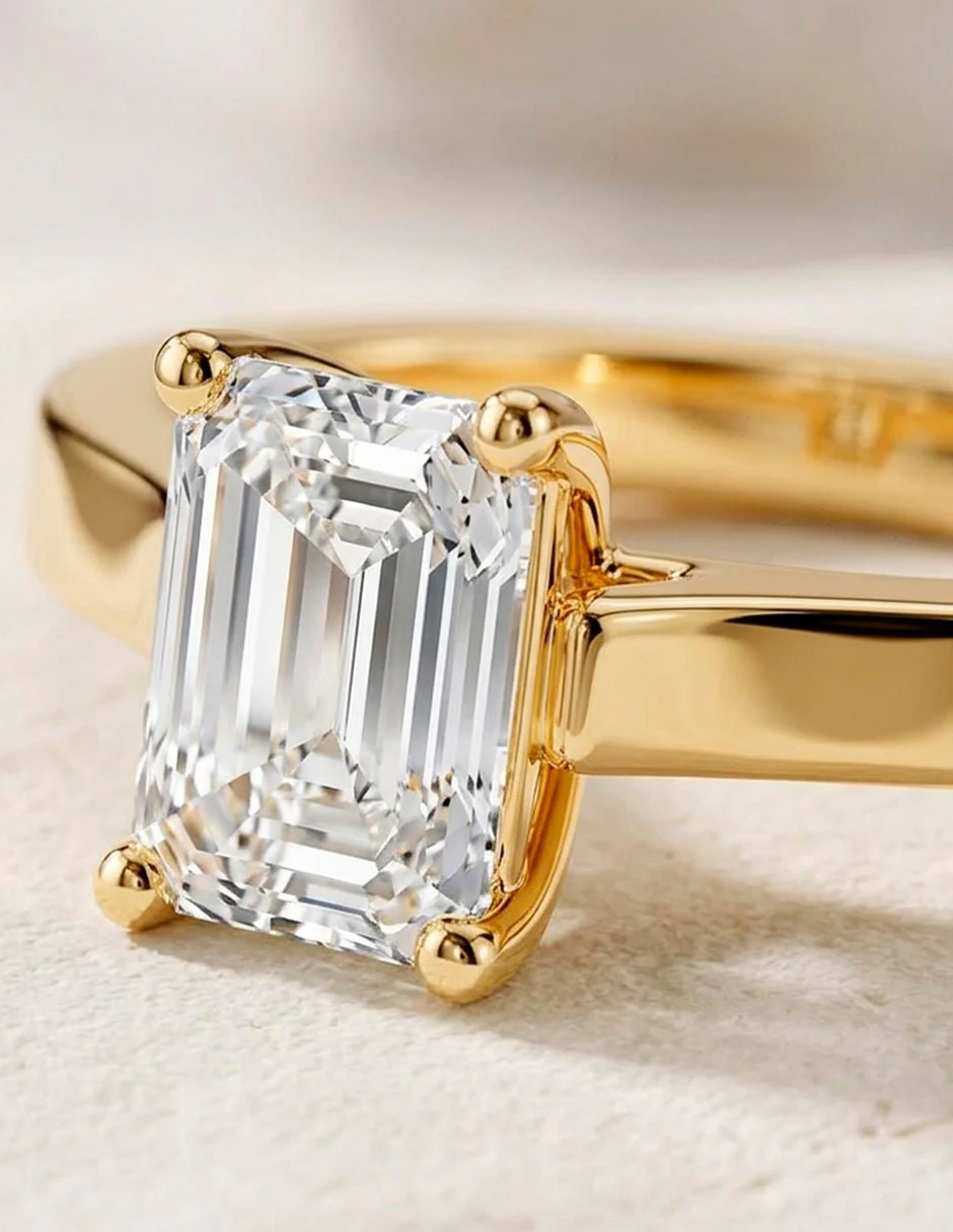 Anillo de compromiso - solitario - AMORE104-EM-LG - Image 17