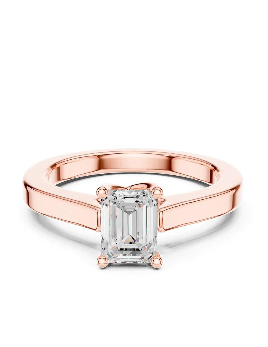 Anillo de compromiso - solitario - AMORE104-EM-LG - Image 9