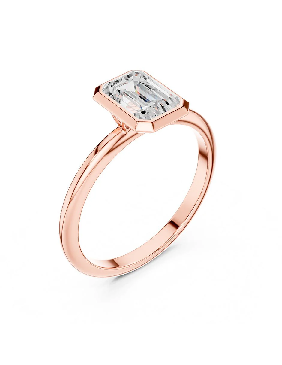 Anillo de compromiso - solitario - AMORE105-EM-LG - Image 12