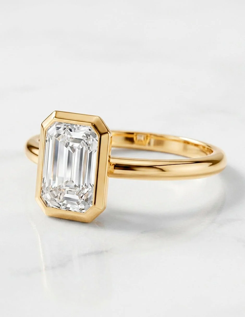 Anillo de compromiso - solitario - AMORE105-EM-LG - Image 18