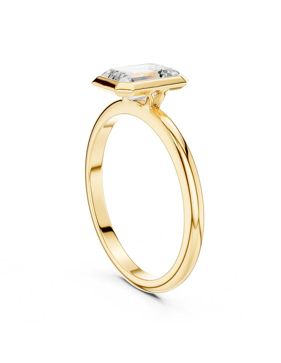 Anillo de compromiso - solitario - AMORE105-EM-LG - Image 7