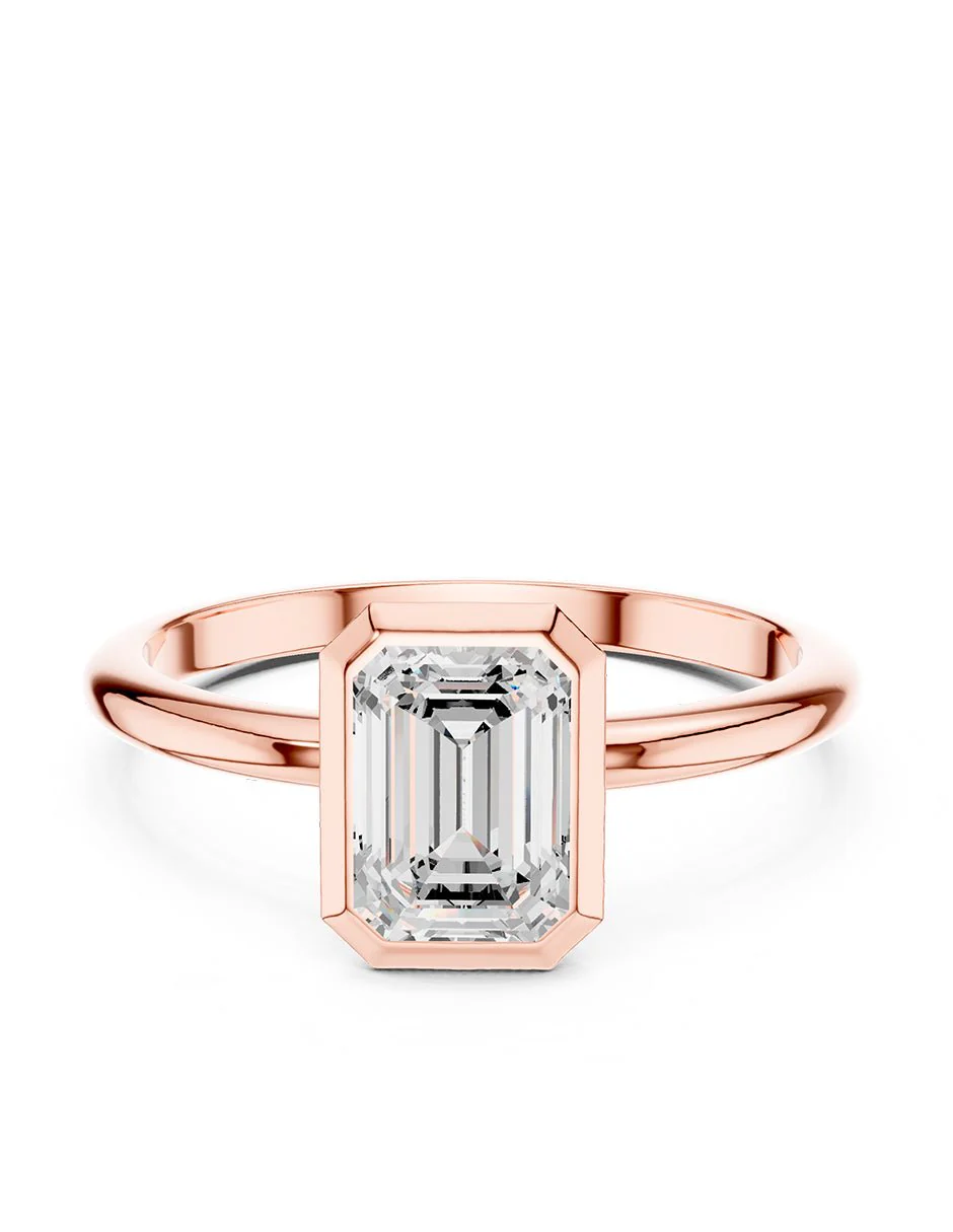 Anillo de compromiso - solitario - AMORE105-EM-LG - Image 9