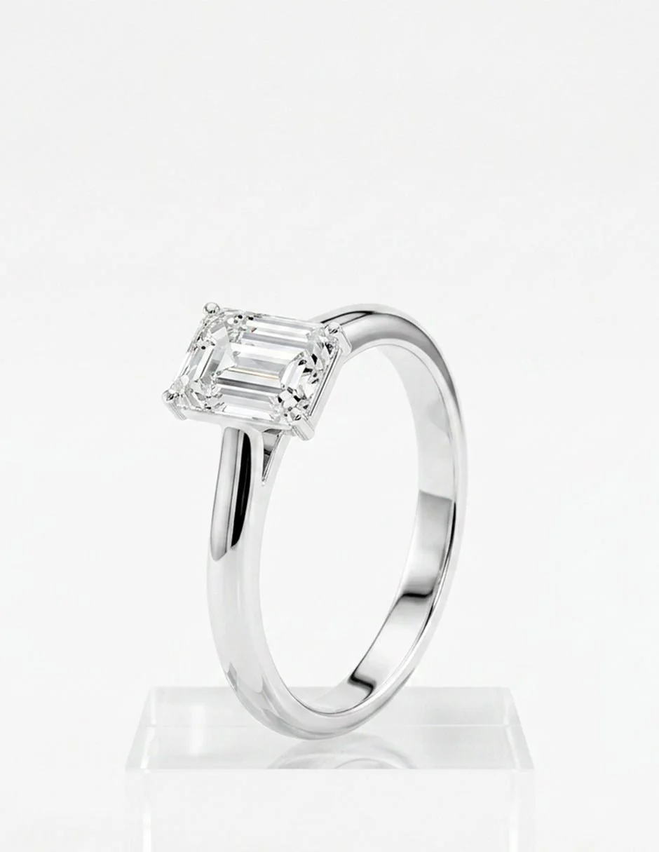 Anillo de compromiso - solitario - AMORE107-EM-LG - Image 14