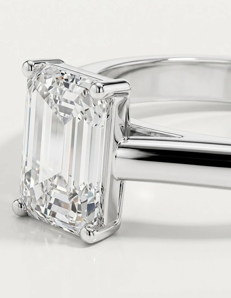 Anillo de compromiso - solitario - AMORE107-EM-LG - Image 15