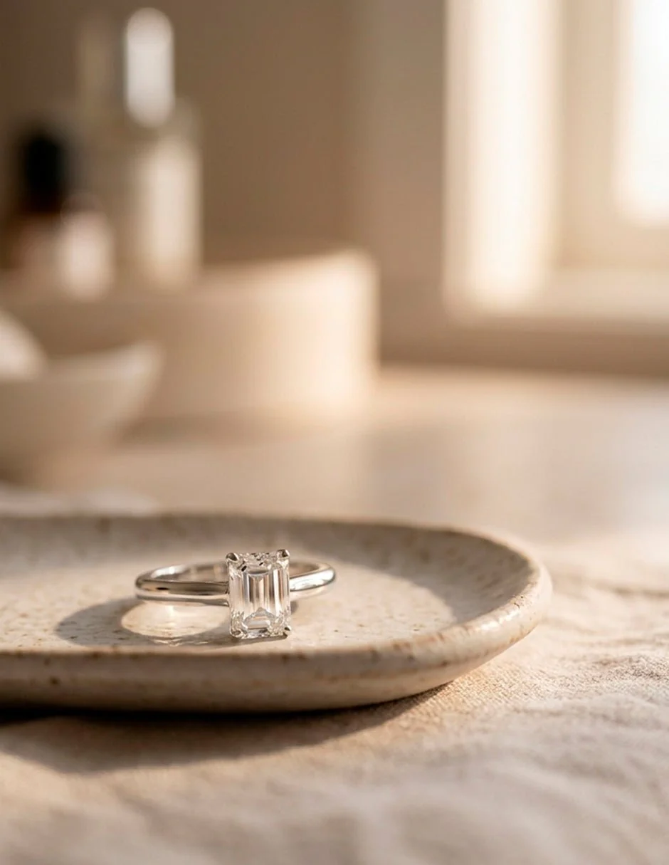 Anillo de compromiso - solitario - AMORE107-EM-LG - Image 16