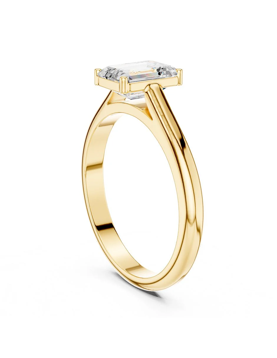 Anillo de compromiso - solitario - AMORE107-EM-LG - Image 7