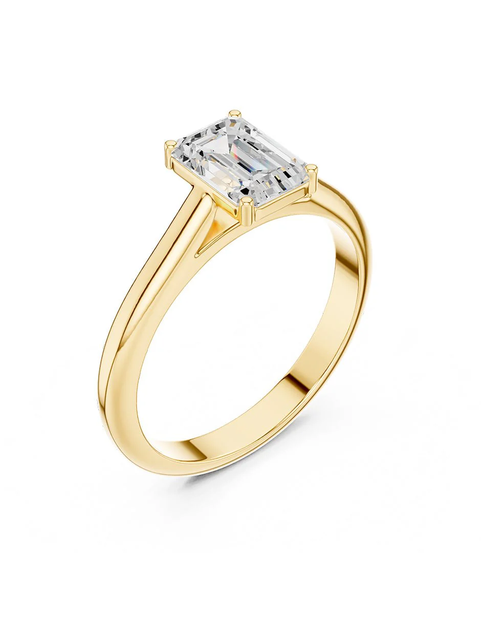 Anillo de compromiso - solitario - AMORE107-EM-LG - Image 8