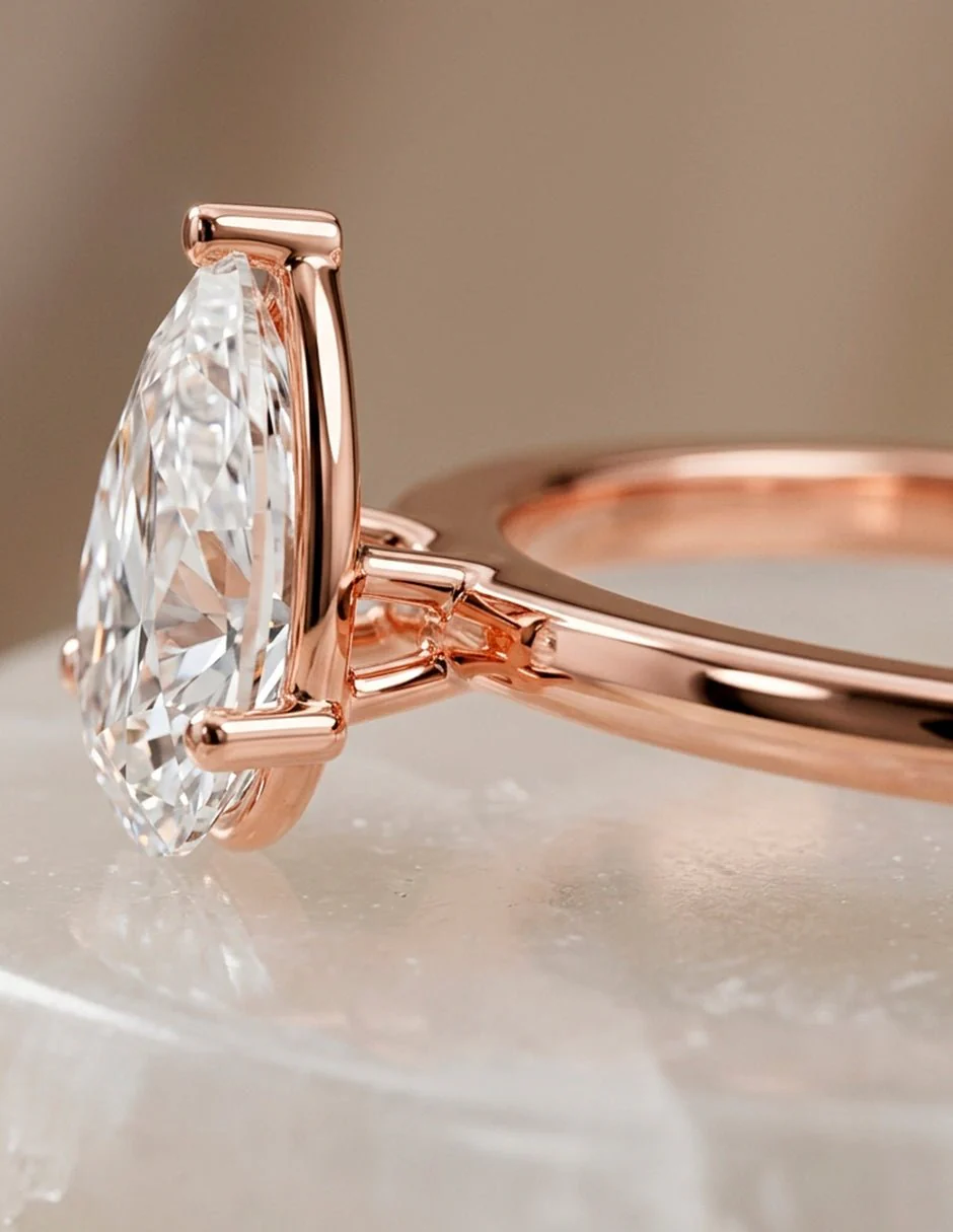 Anillo de compromiso - solitario - AMORE108-PE-LG - Image 19