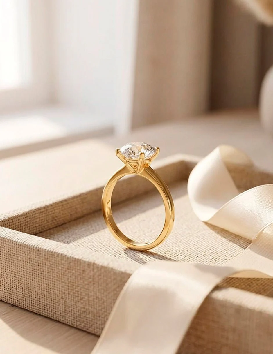 Anillo de compromiso - solitario - AMORE11-RD-LG - Image 16