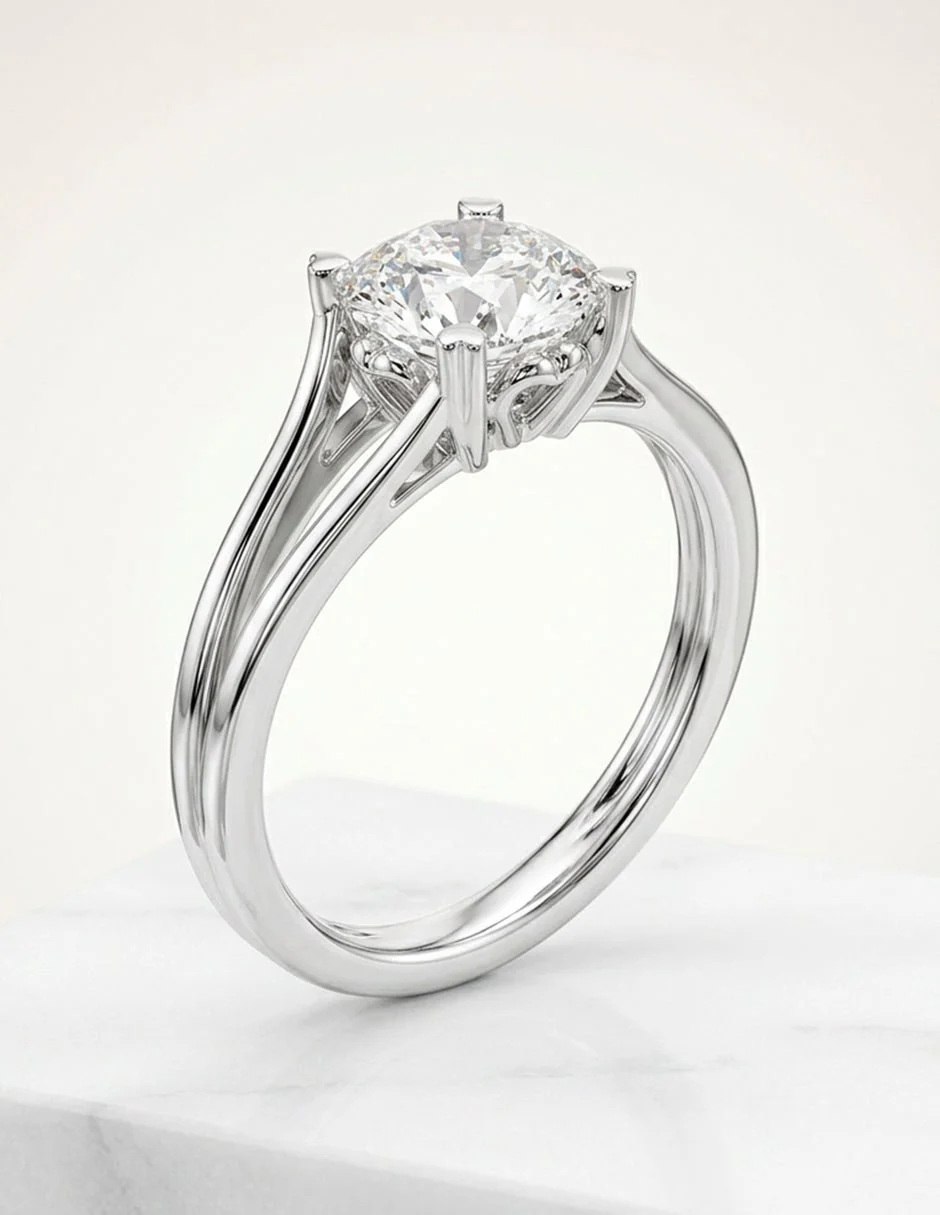 Anillo de compromiso - solitario - AMORE111-CU-LG - Image 14