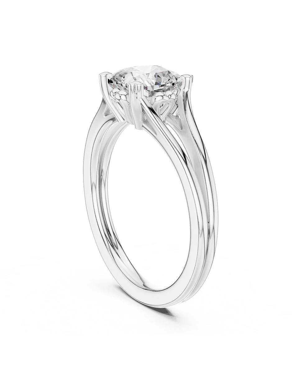 Anillo de compromiso - solitario - AMORE111-CU-LG - Image 3