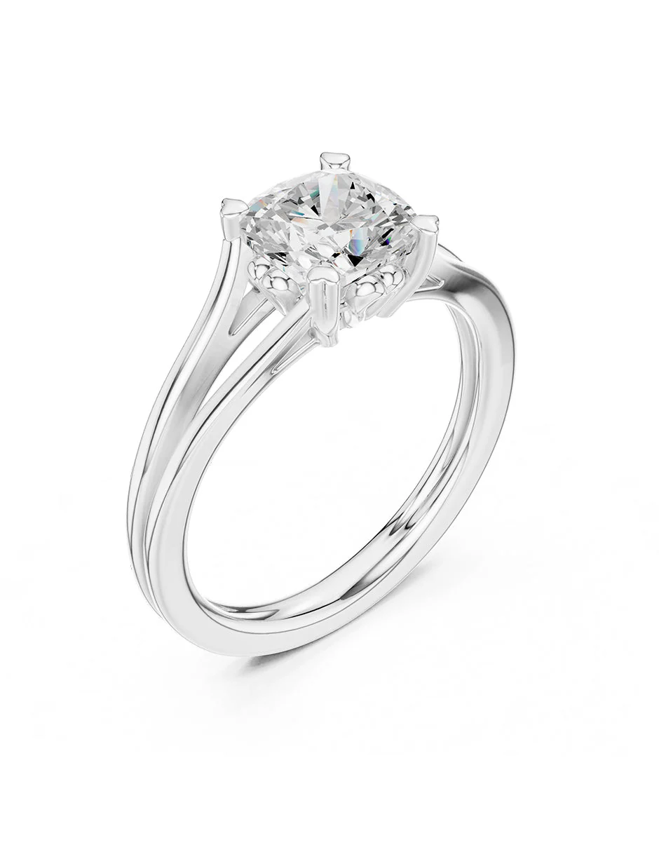 Anillo de compromiso - solitario - AMORE111-CU-LG - Image 4