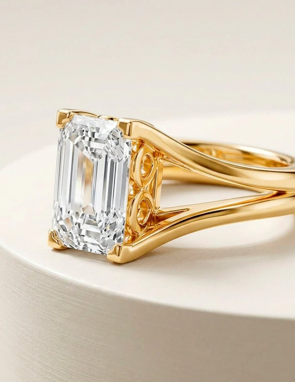 Anillo de compromiso - solitario - AMORE112-EM-LG - Image 19