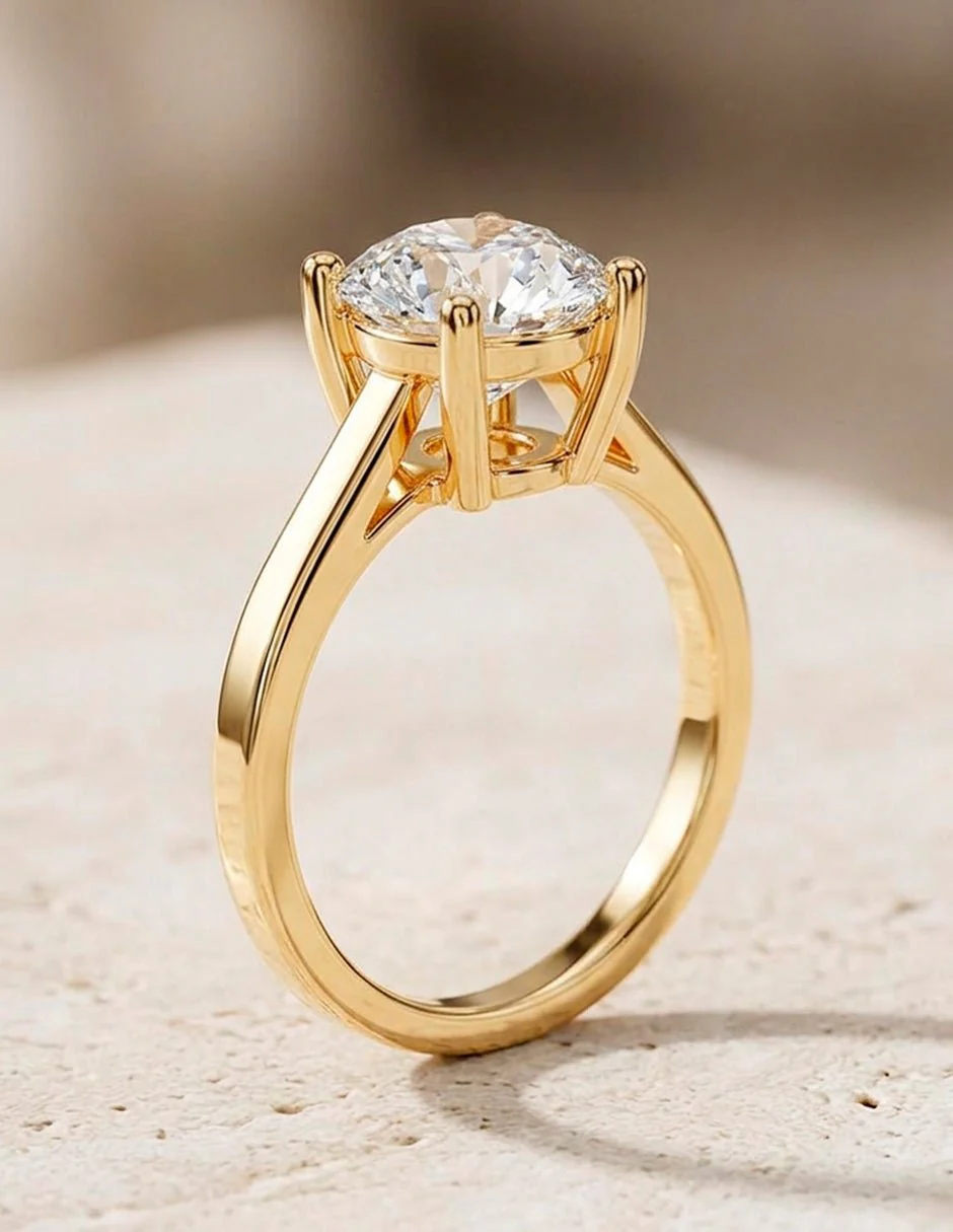 Anillo de compromiso - solitario - AMORE12-RD-LG - Image 15